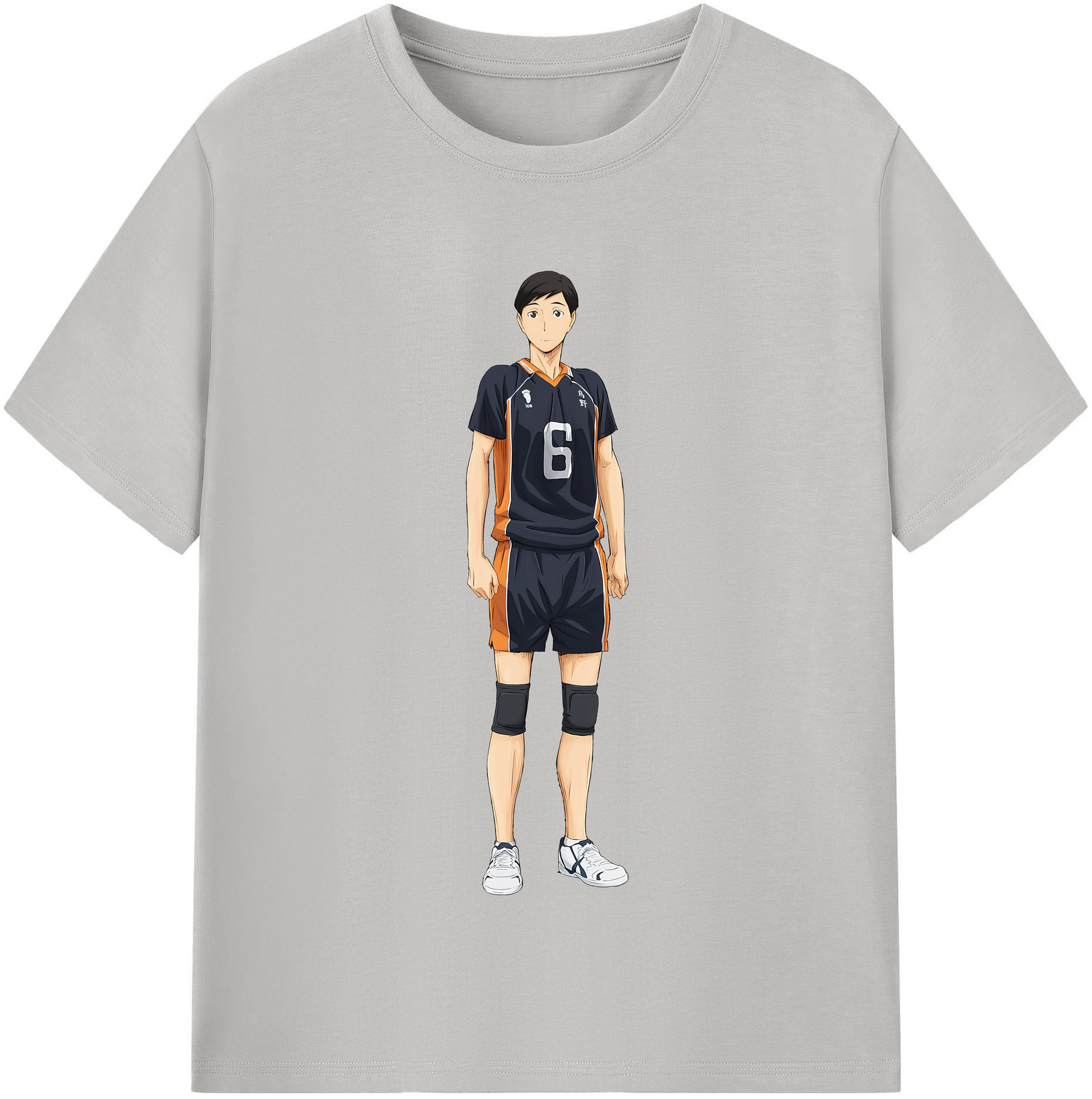 （画像用） ハイキュー!! Haikyu!! レディースカジュアルプリントTシャツ（綿100％）