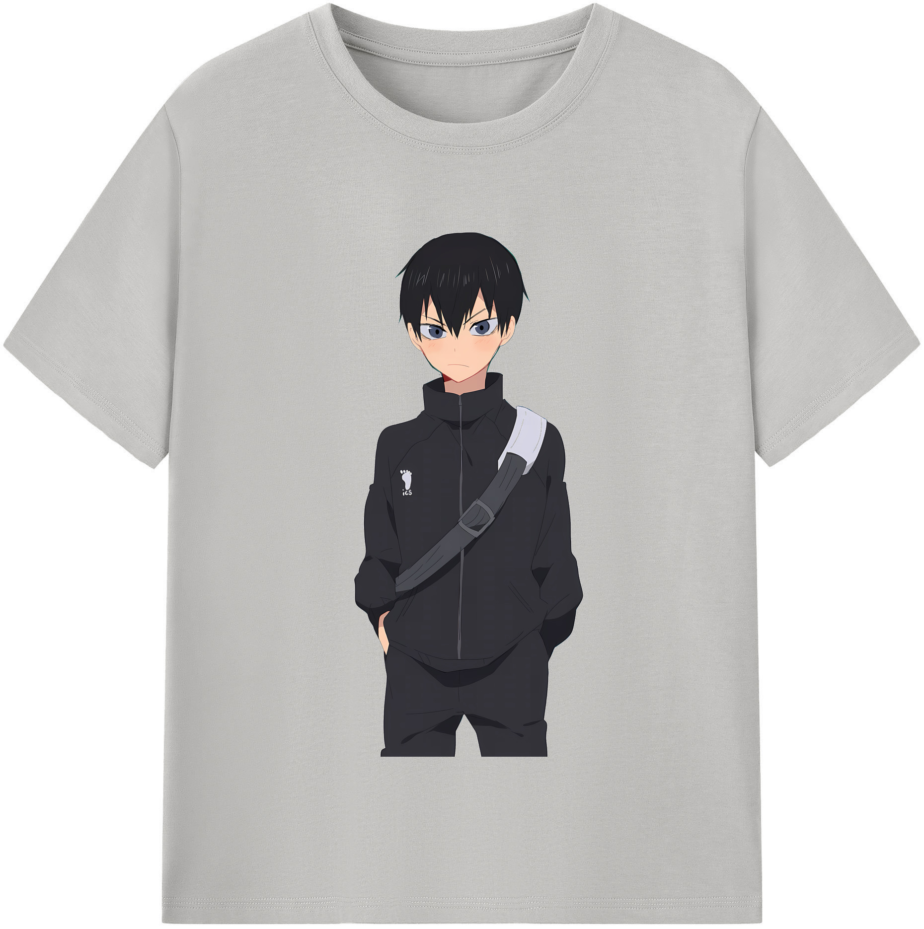 （画像用） ハイキュー!! Haikyu!! レディースカジュアルプリントTシャツ（綿100％）