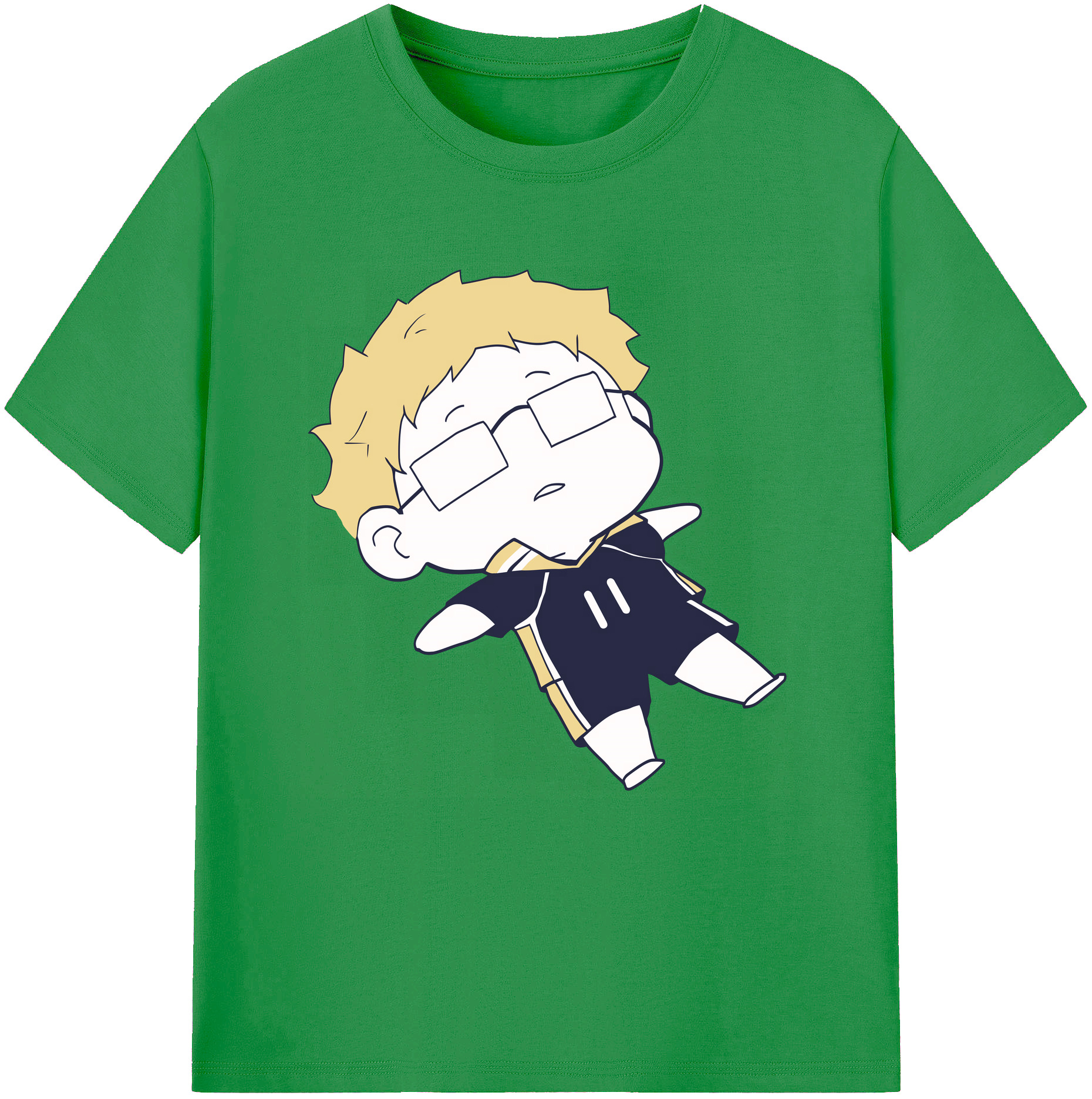 （画像用） ハイキュー!! Haikyu!! レディースカジュアルプリントTシャツ（綿100％）