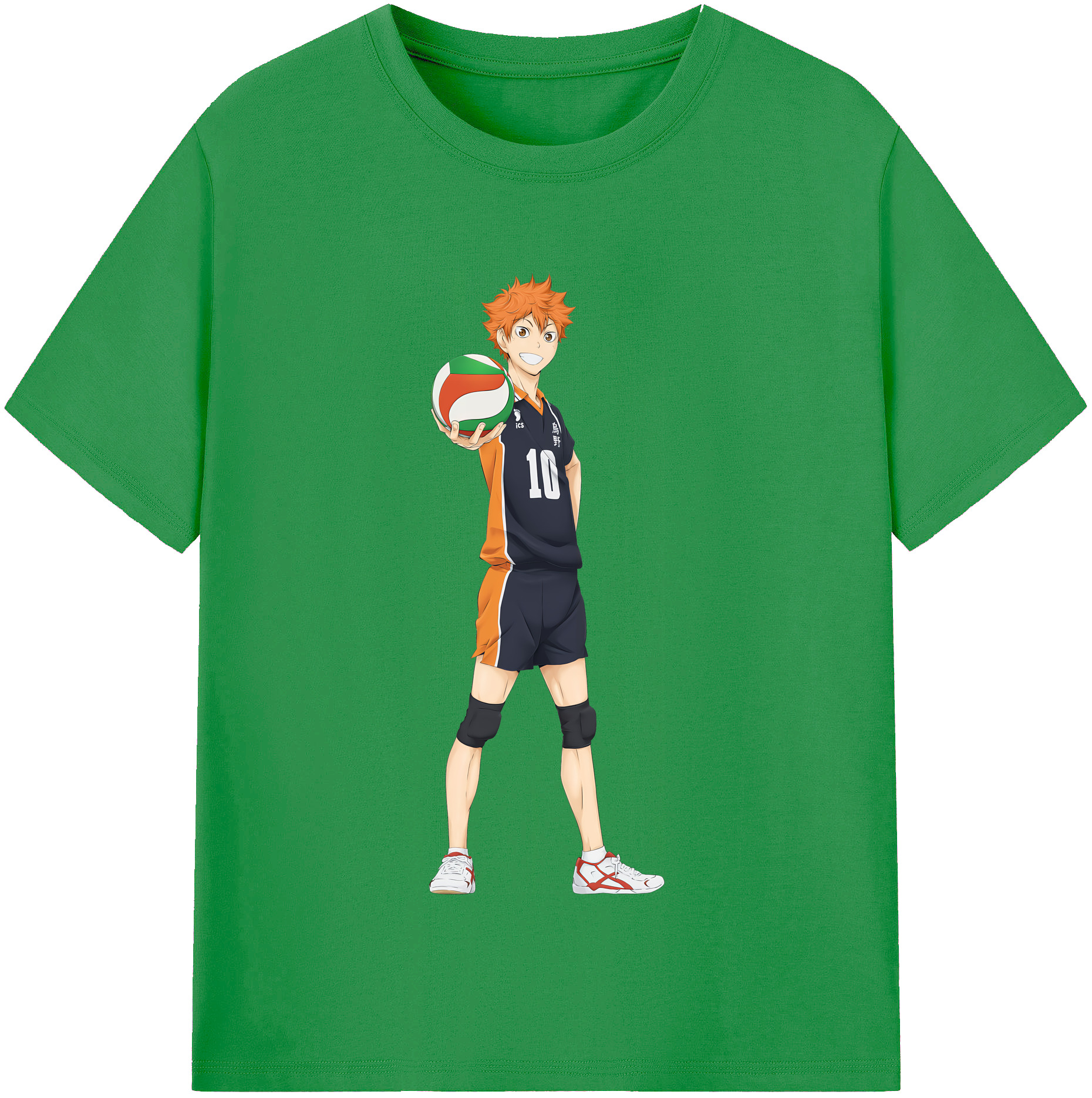 （画像用） ハイキュー!! Haikyu!! レディースカジュアルプリントTシャツ（綿100％）
