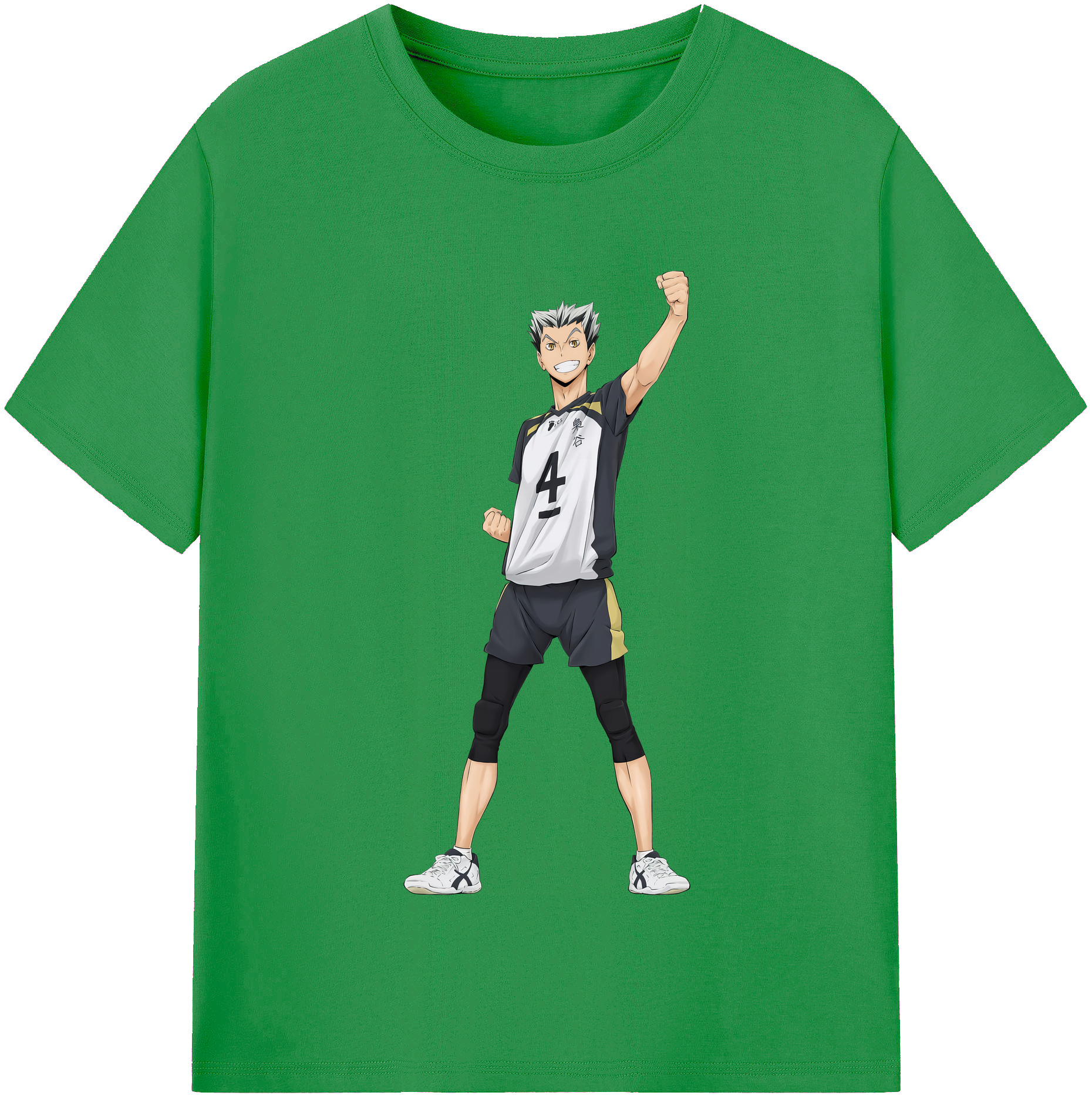 （画像用） ハイキュー!! Haikyu!! レディースカジュアルプリントTシャツ（綿100％）