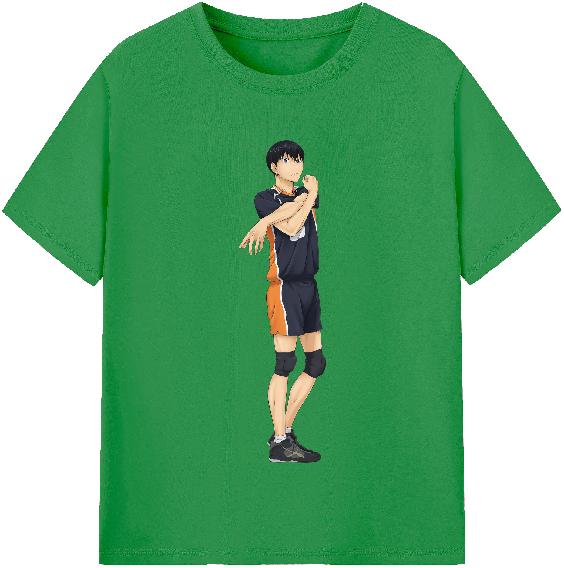 （画像用） ハイキュー!! Haikyu!! レディースカジュアルプリントTシャツ（綿100％）