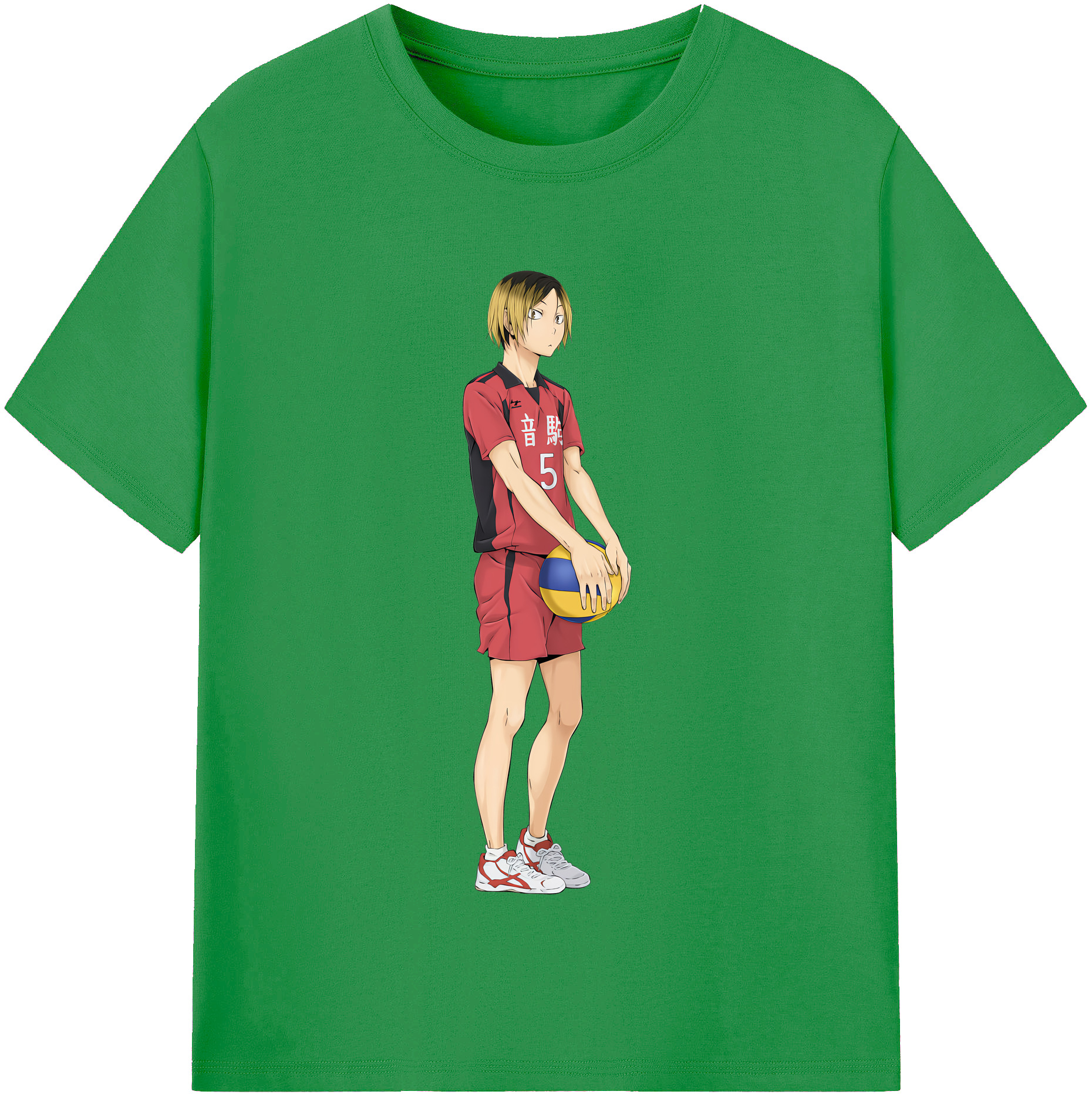 （画像用） ハイキュー!! Haikyu!! レディースカジュアルプリントTシャツ（綿100％）