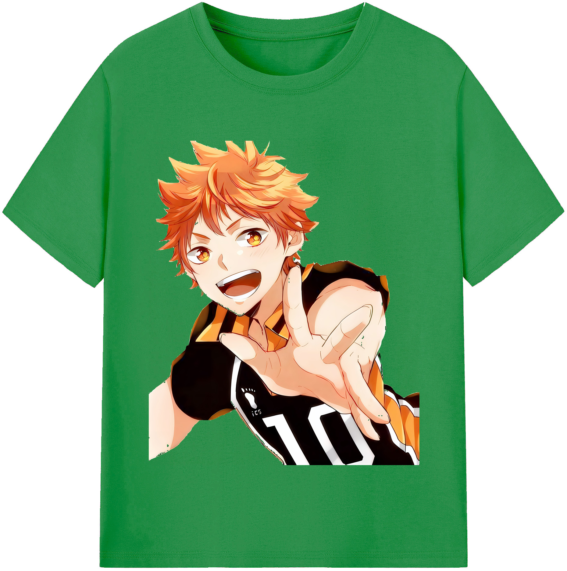 （画像用） ハイキュー!! Haikyu!! レディースカジュアルプリントTシャツ（綿100％）