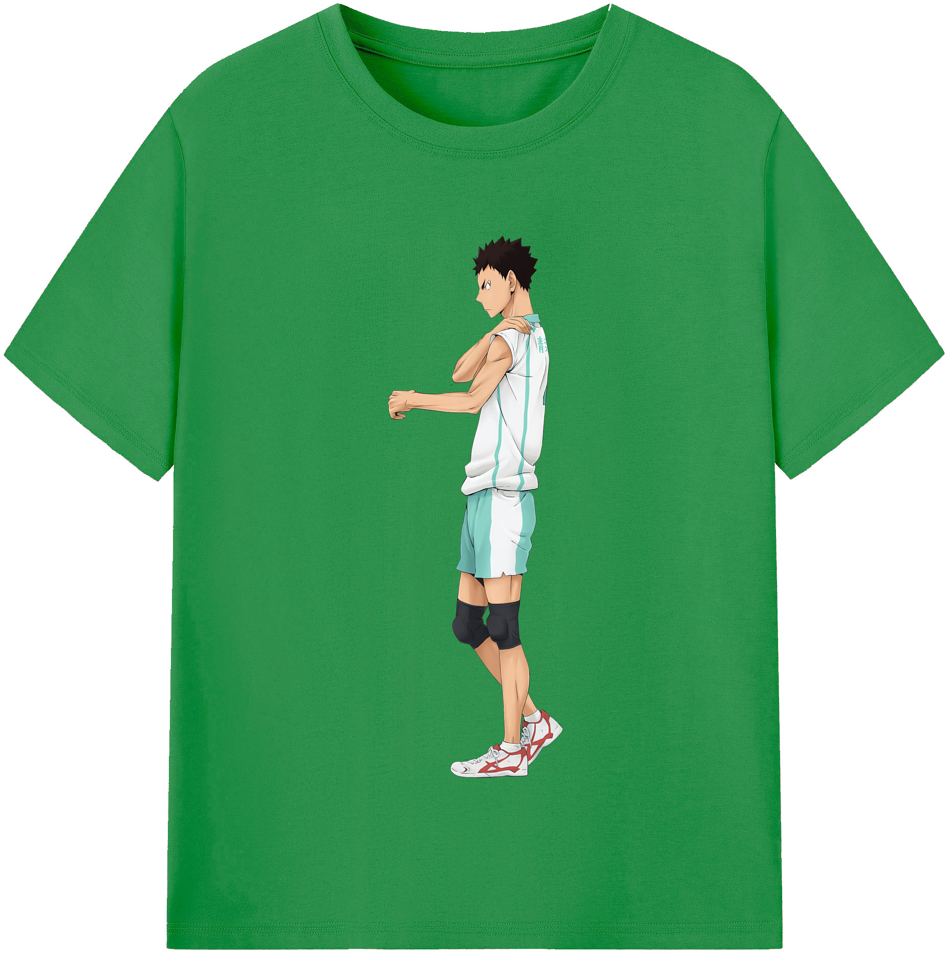 （画像用） ハイキュー!! Haikyu!! レディースカジュアルプリントTシャツ（綿100％）