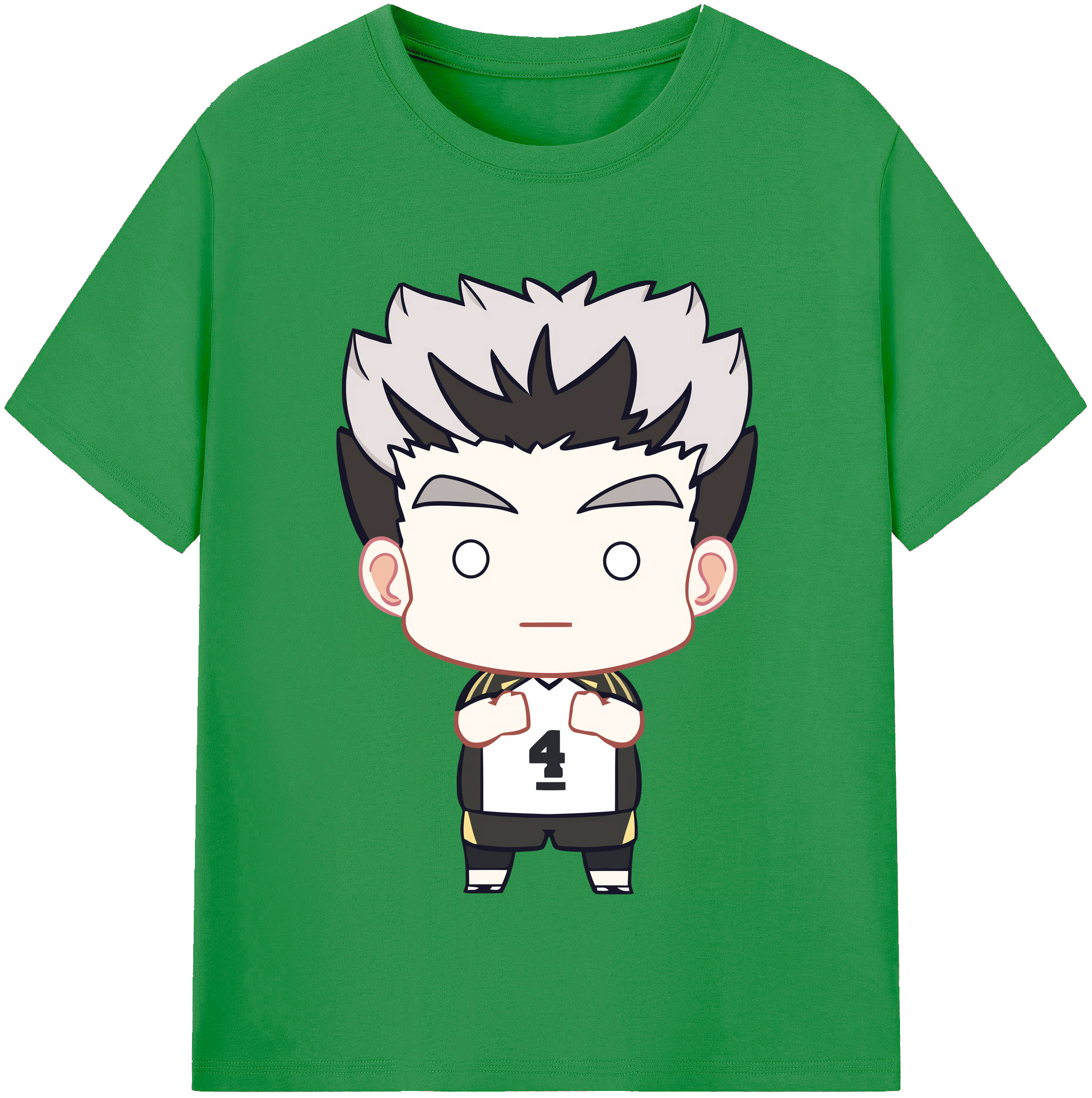 （画像用） ハイキュー!! Haikyu!! レディースカジュアルプリントTシャツ（綿100％）