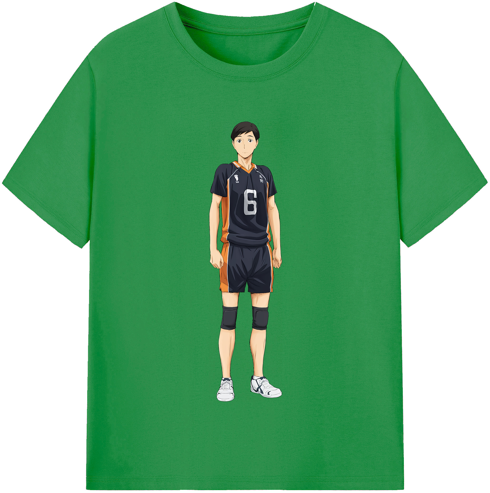 （画像用） ハイキュー!! Haikyu!! レディースカジュアルプリントTシャツ（綿100％）