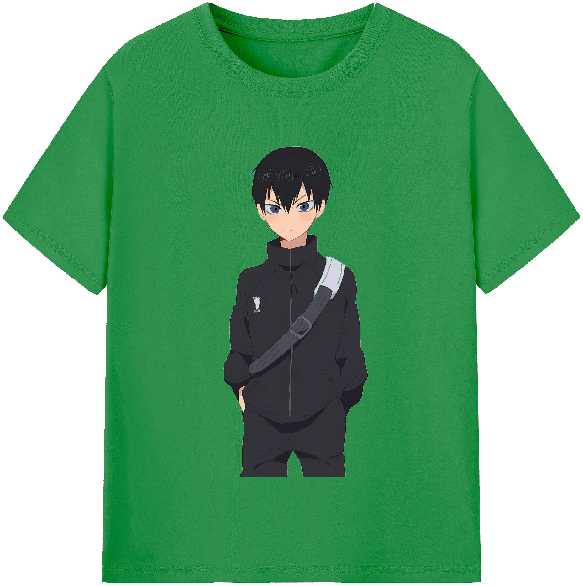 （画像用） ハイキュー!! Haikyu!! レディースカジュアルプリントTシャツ（綿100％）