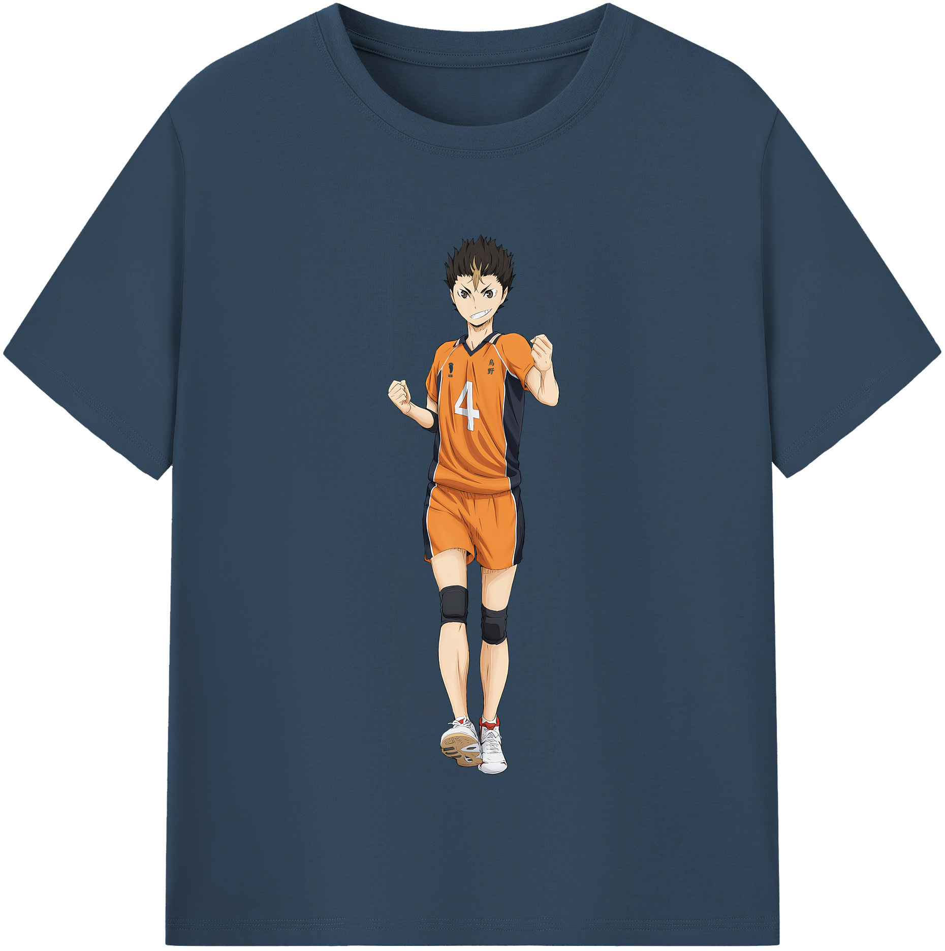 （画像用） ハイキュー!! Haikyu!! レディースカジュアルプリントTシャツ（綿100％）