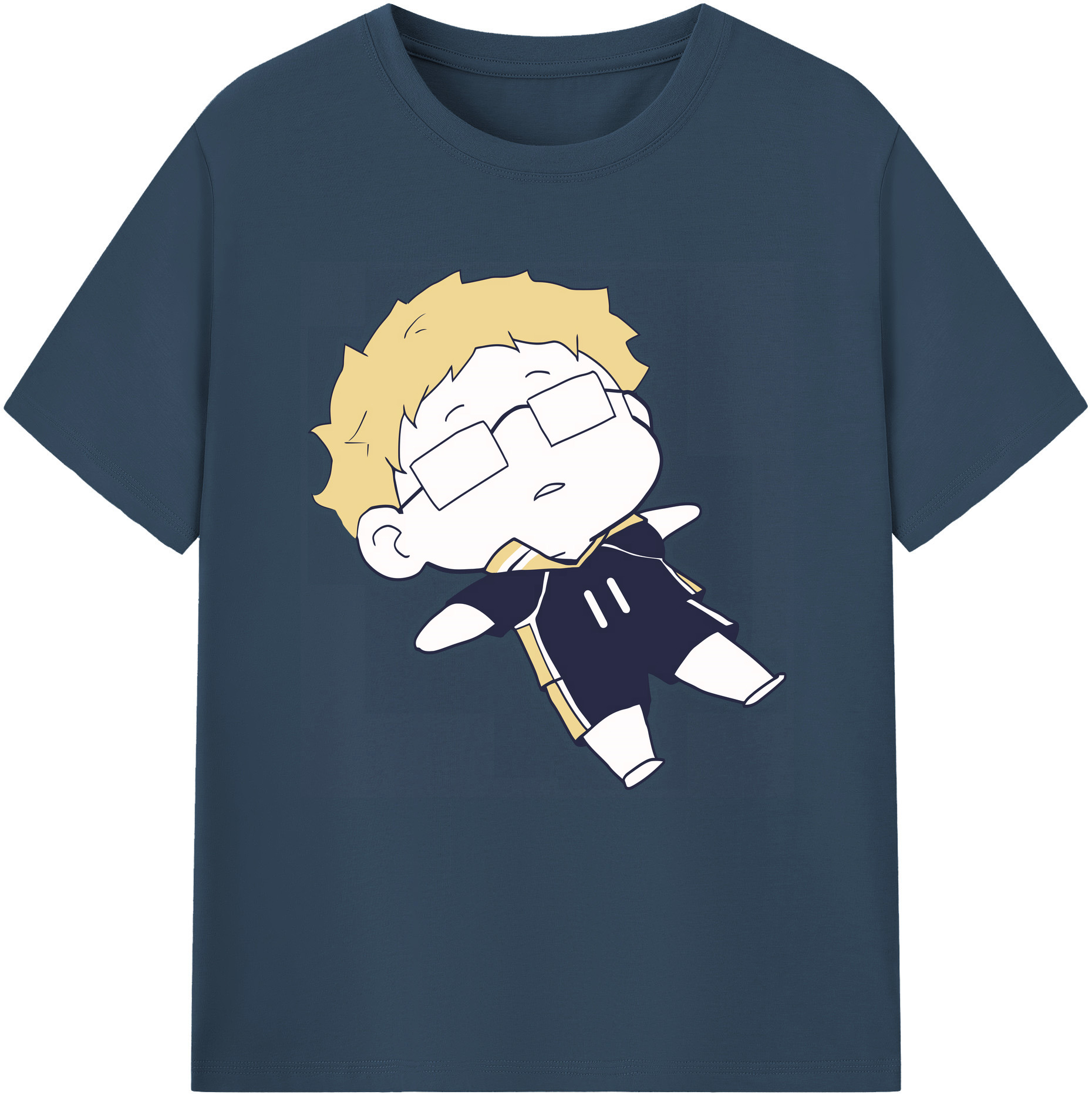 （画像用） ハイキュー!! Haikyu!! レディースカジュアルプリントTシャツ（綿100％）