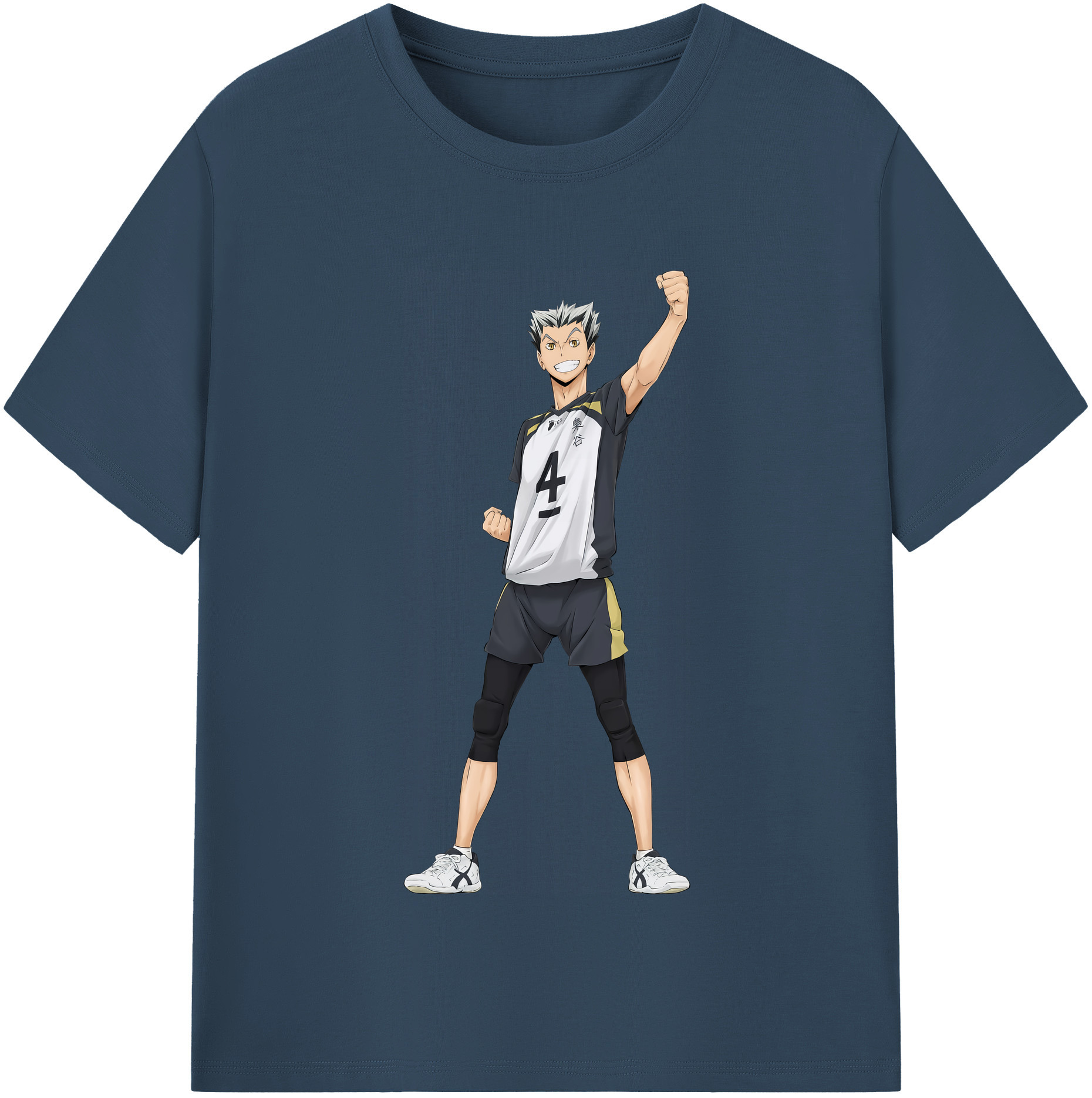 （画像用） ハイキュー!! Haikyu!! レディースカジュアルプリントTシャツ（綿100％）