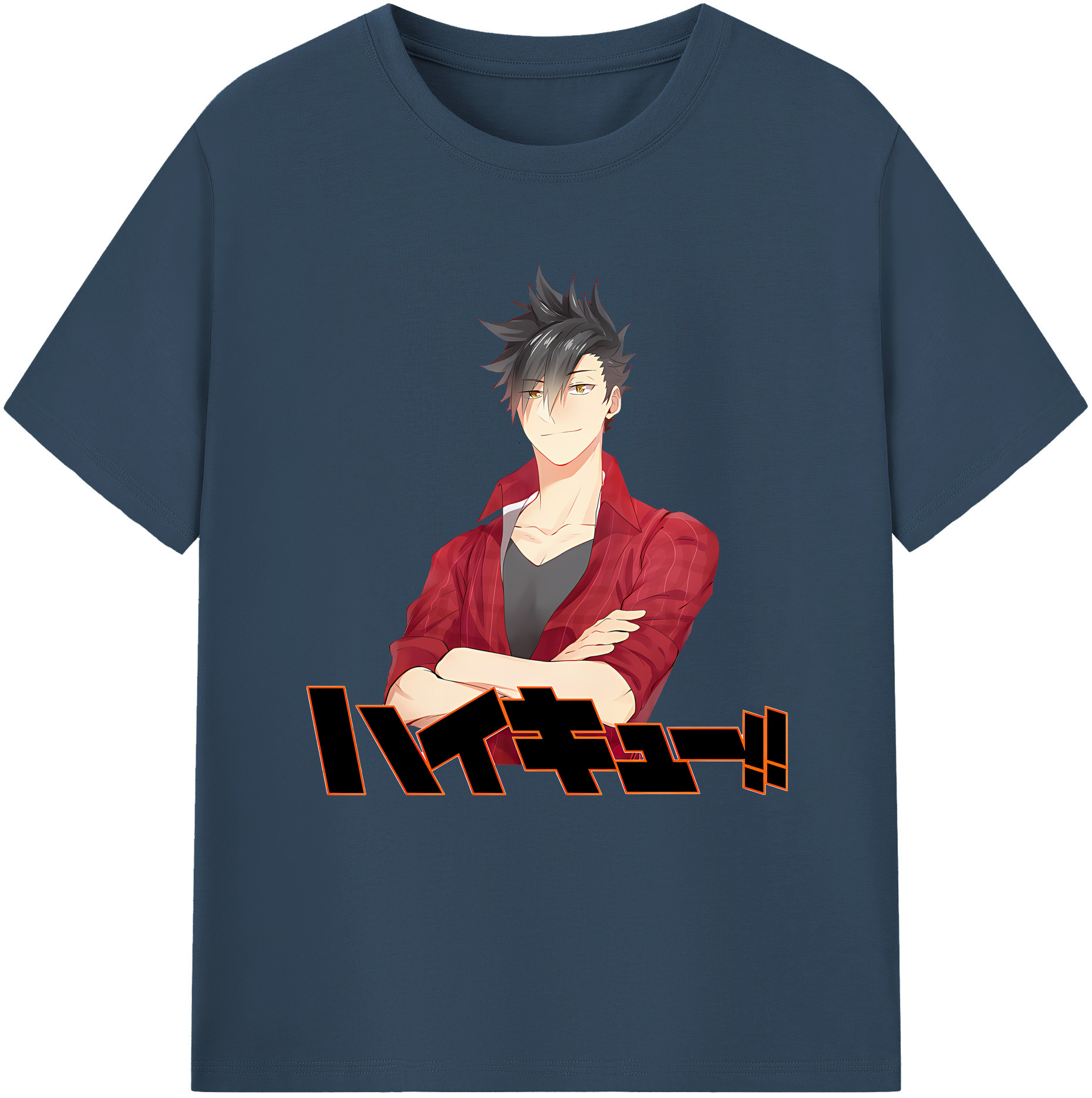 （画像用） ハイキュー!! Haikyu!! レディースカジュアルプリントTシャツ（綿100％）