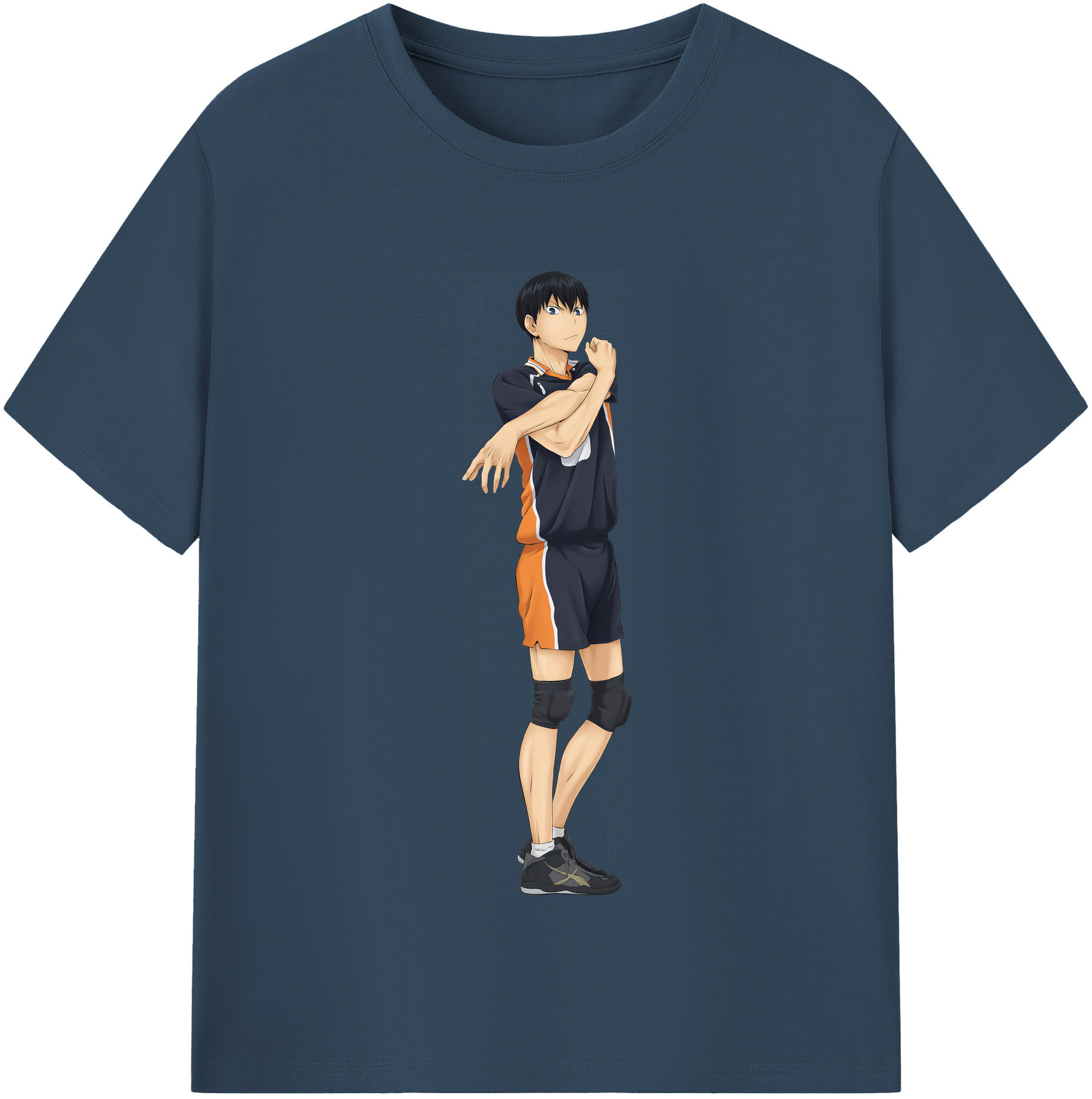 （画像用） ハイキュー!! Haikyu!! レディースカジュアルプリントTシャツ（綿100％）