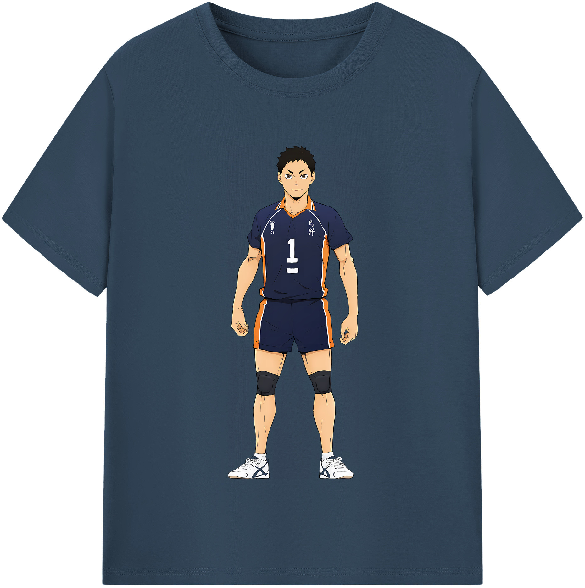 （画像用） ハイキュー!! Haikyu!! レディースカジュアルプリントTシャツ（綿100％）