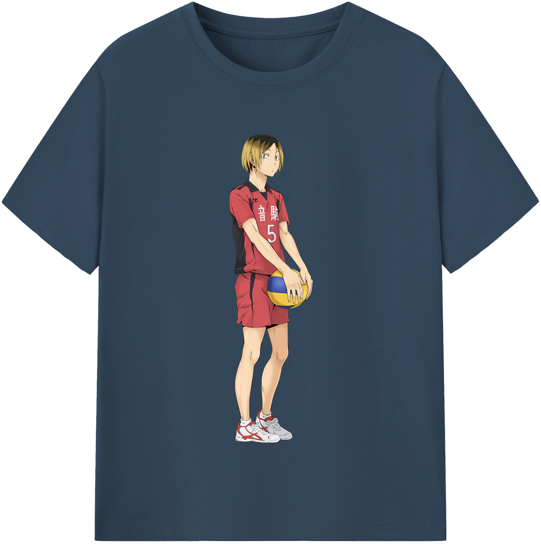 （画像用） ハイキュー!! Haikyu!! レディースカジュアルプリントTシャツ（綿100％）