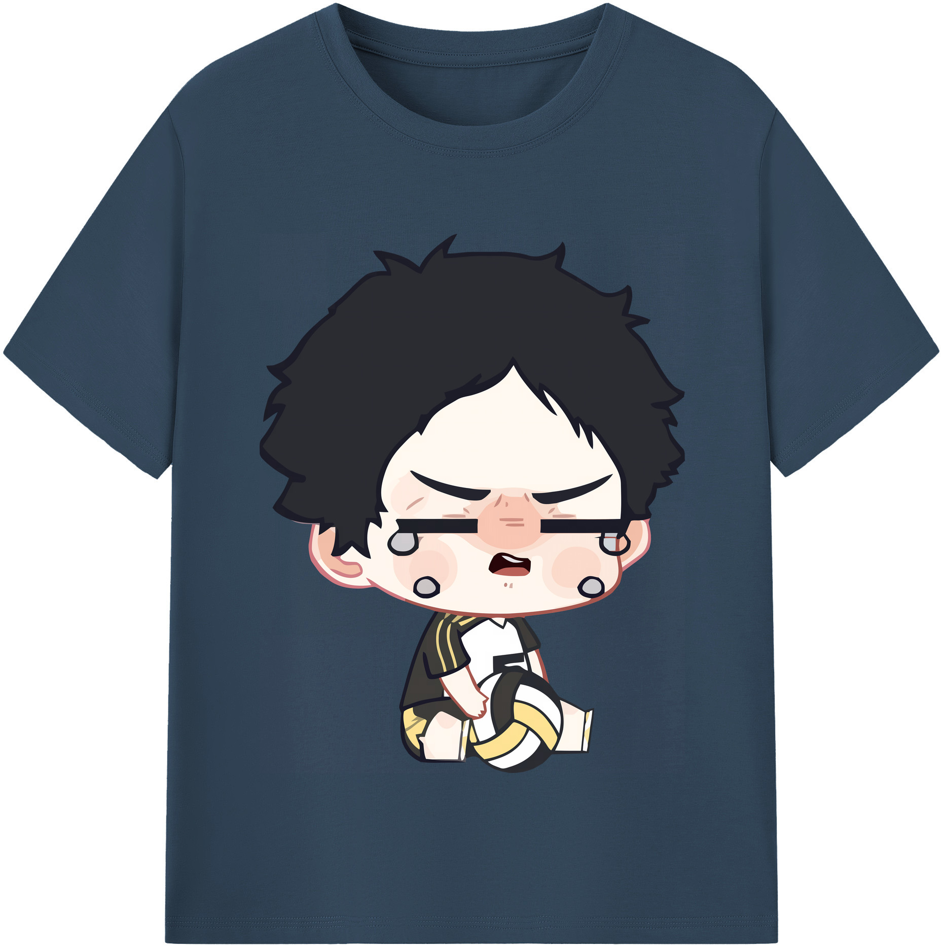 （画像用） ハイキュー!! Haikyu!! レディースカジュアルプリントTシャツ（綿100％）