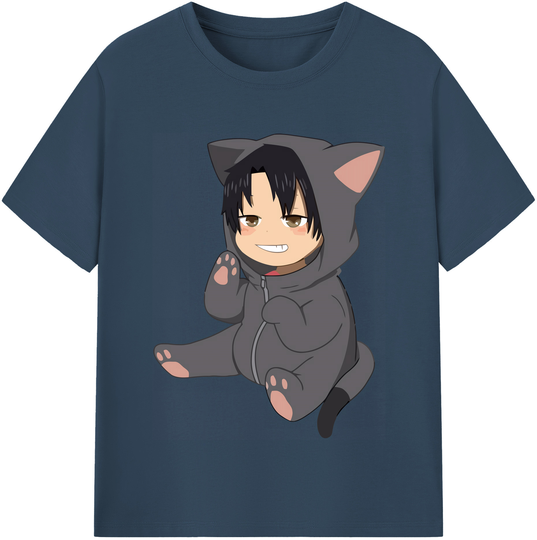 （画像用） ハイキュー!! Haikyu!! レディースカジュアルプリントTシャツ（綿100％）