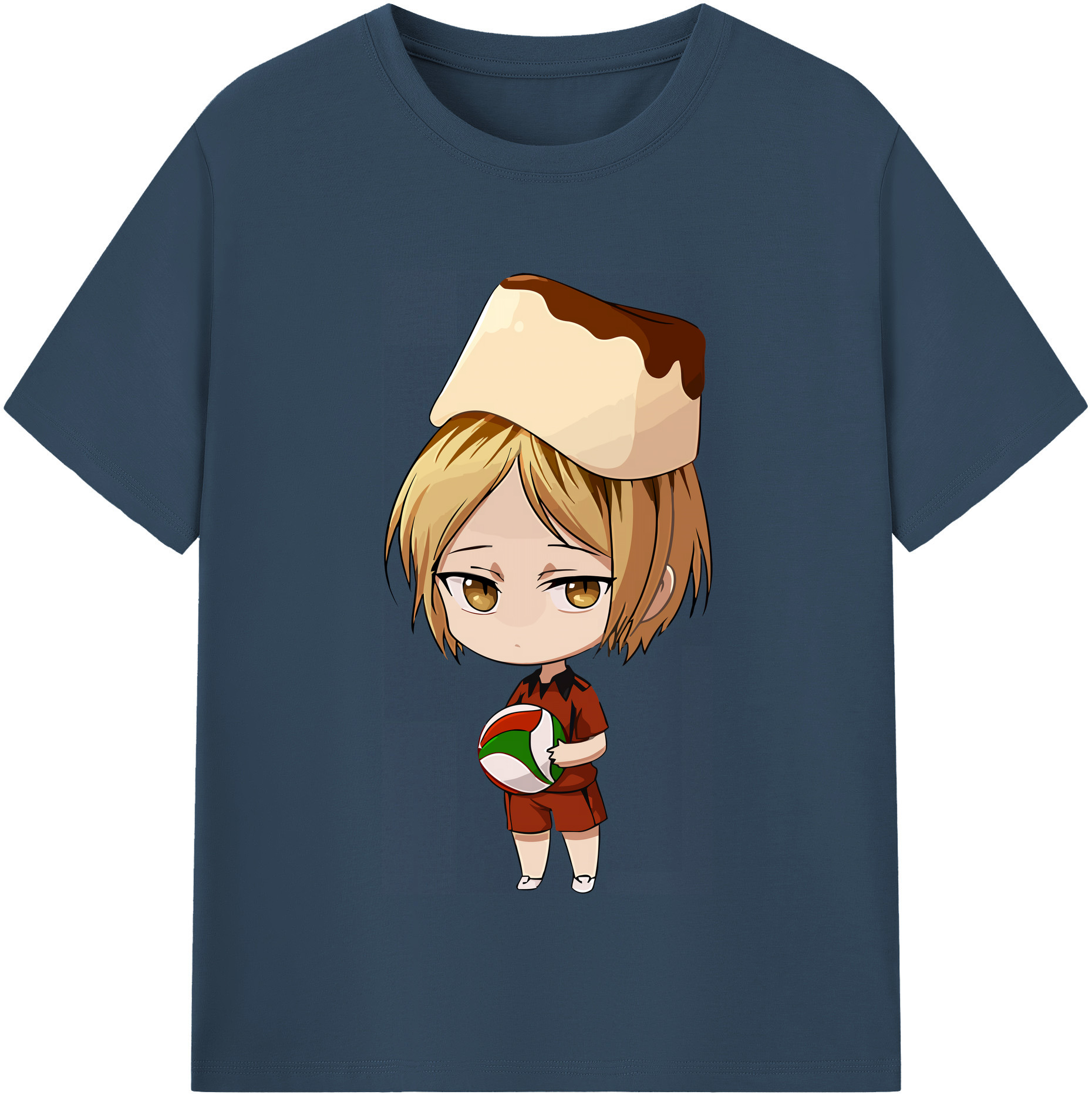 （画像用） ハイキュー!! Haikyu!! レディースカジュアルプリントTシャツ（綿100％）