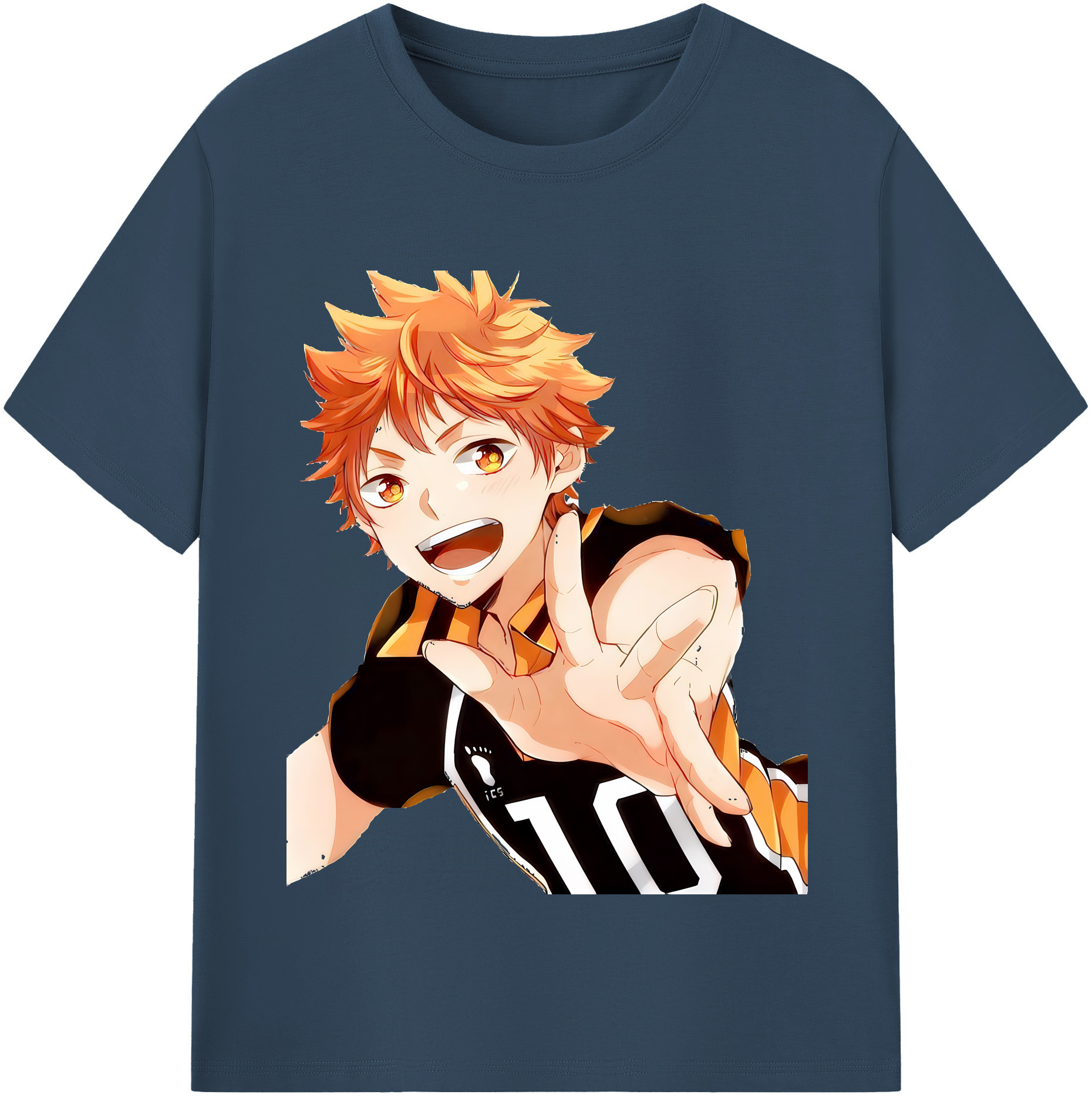 （画像用） ハイキュー!! Haikyu!! レディースカジュアルプリントTシャツ（綿100％）