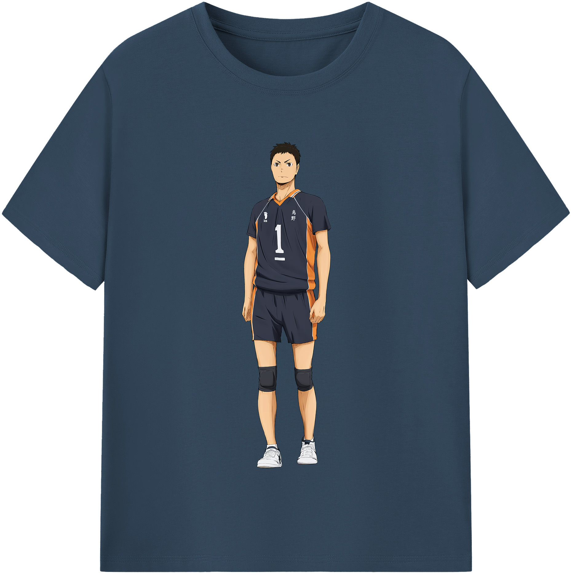 （画像用） ハイキュー!! Haikyu!! レディースカジュアルプリントTシャツ（綿100％）