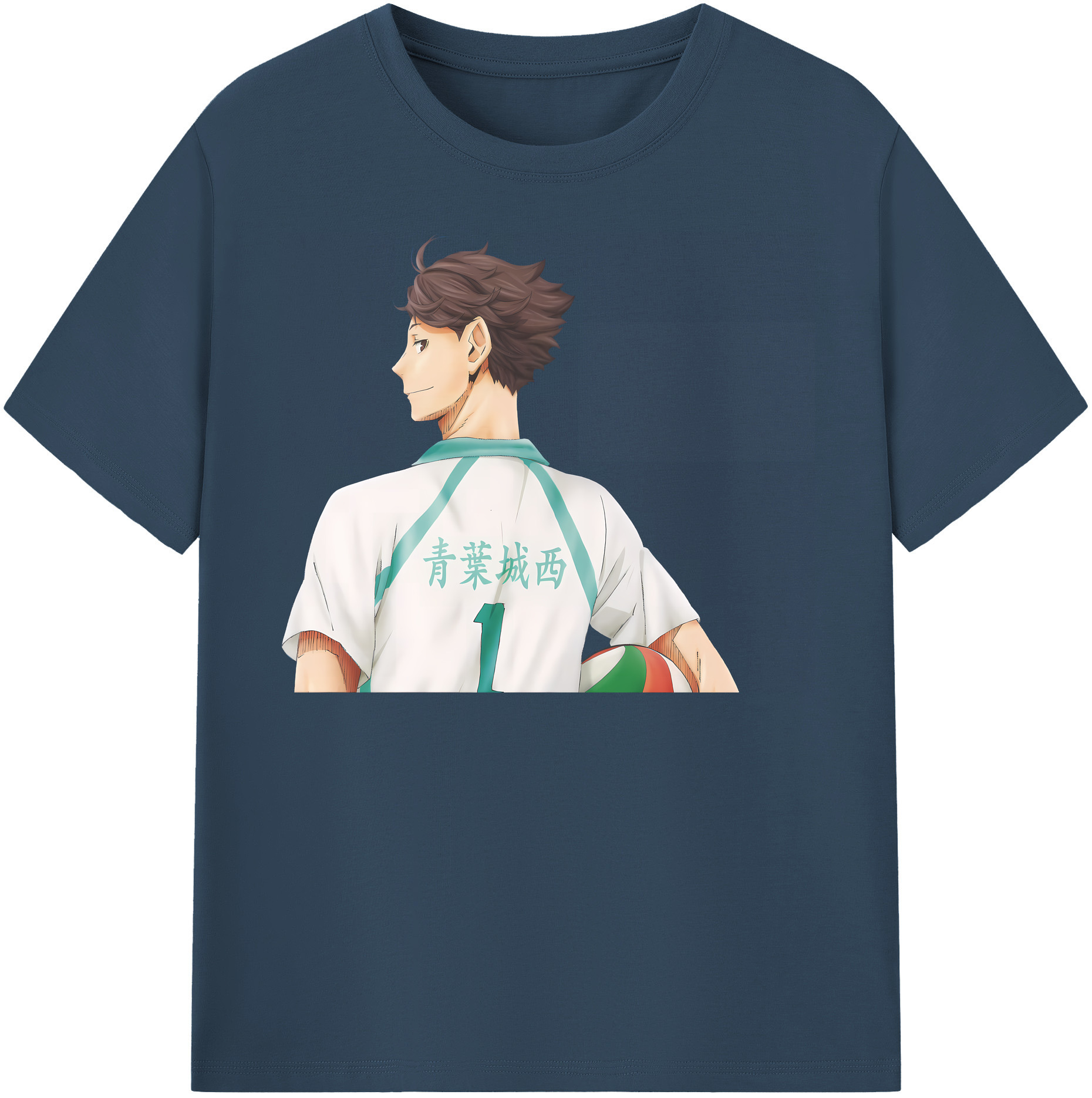 （画像用） ハイキュー!! Haikyu!! レディースカジュアルプリントTシャツ（綿100％）