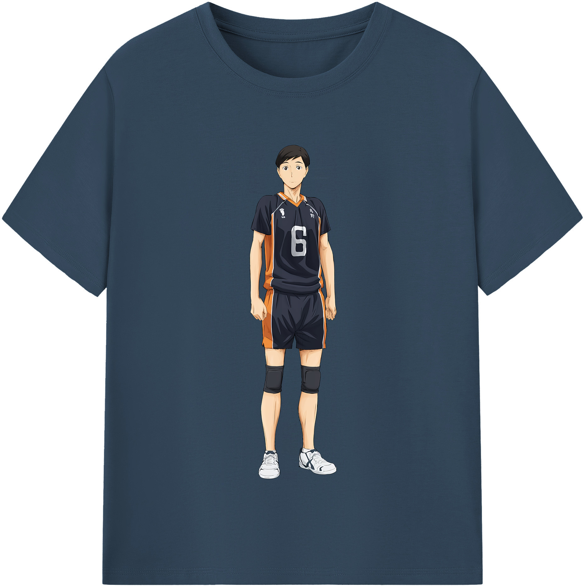 （画像用） ハイキュー!! Haikyu!! レディースカジュアルプリントTシャツ（綿100％）