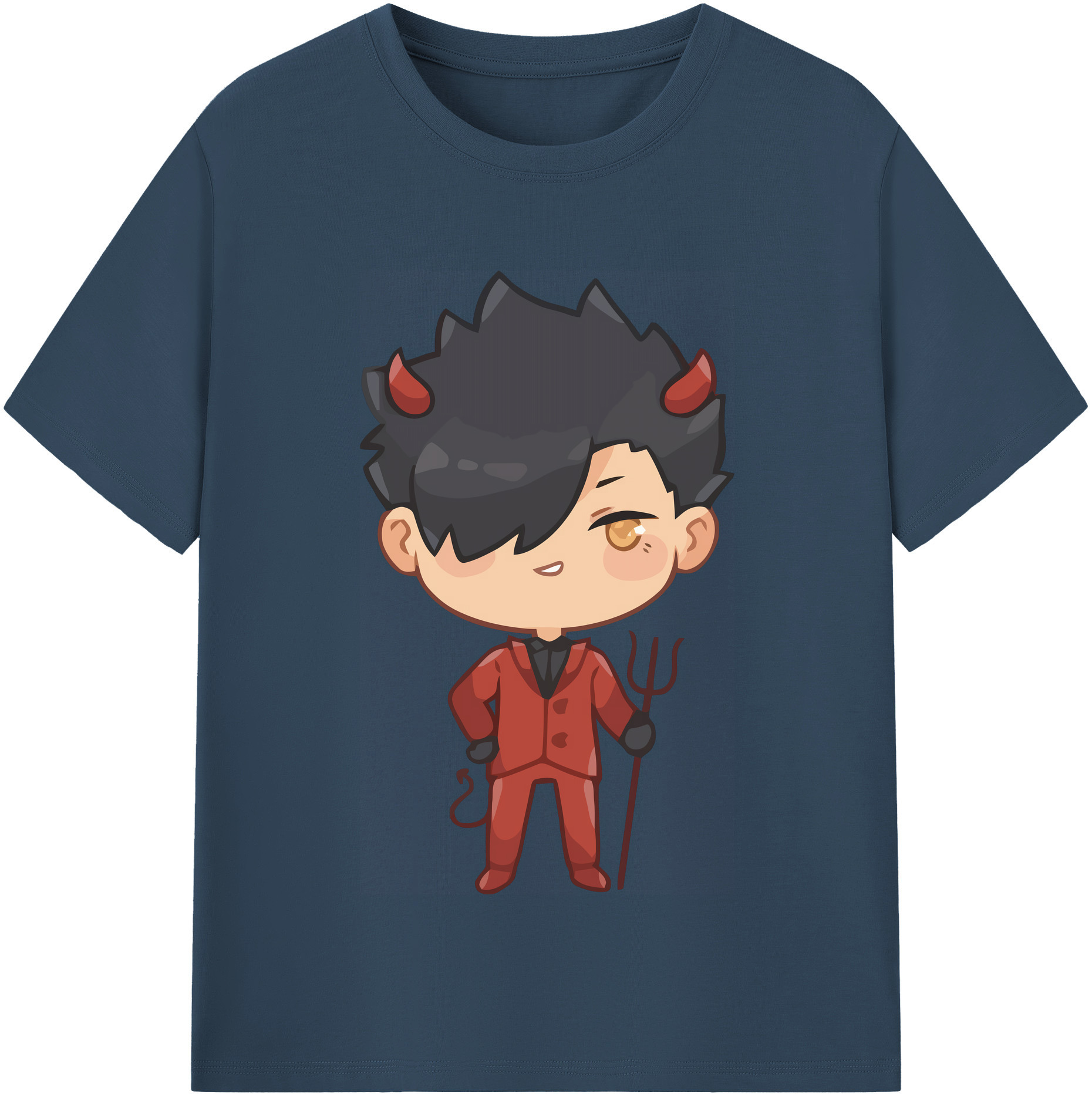 （画像用） ハイキュー!! Haikyu!! レディースカジュアルプリントTシャツ（綿100％）
