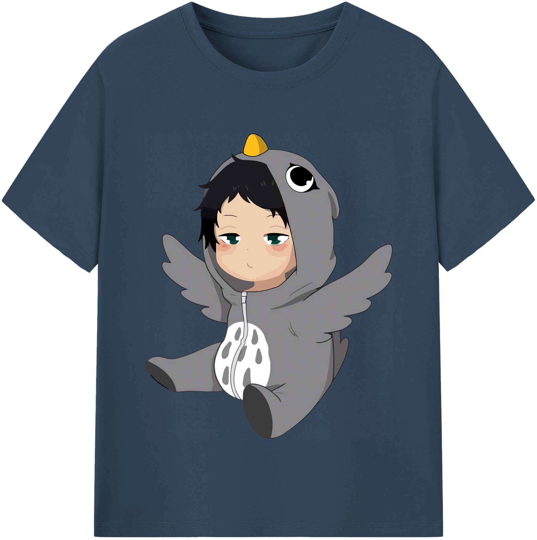 （画像用） ハイキュー!! Haikyu!! レディースカジュアルプリントTシャツ（綿100％）