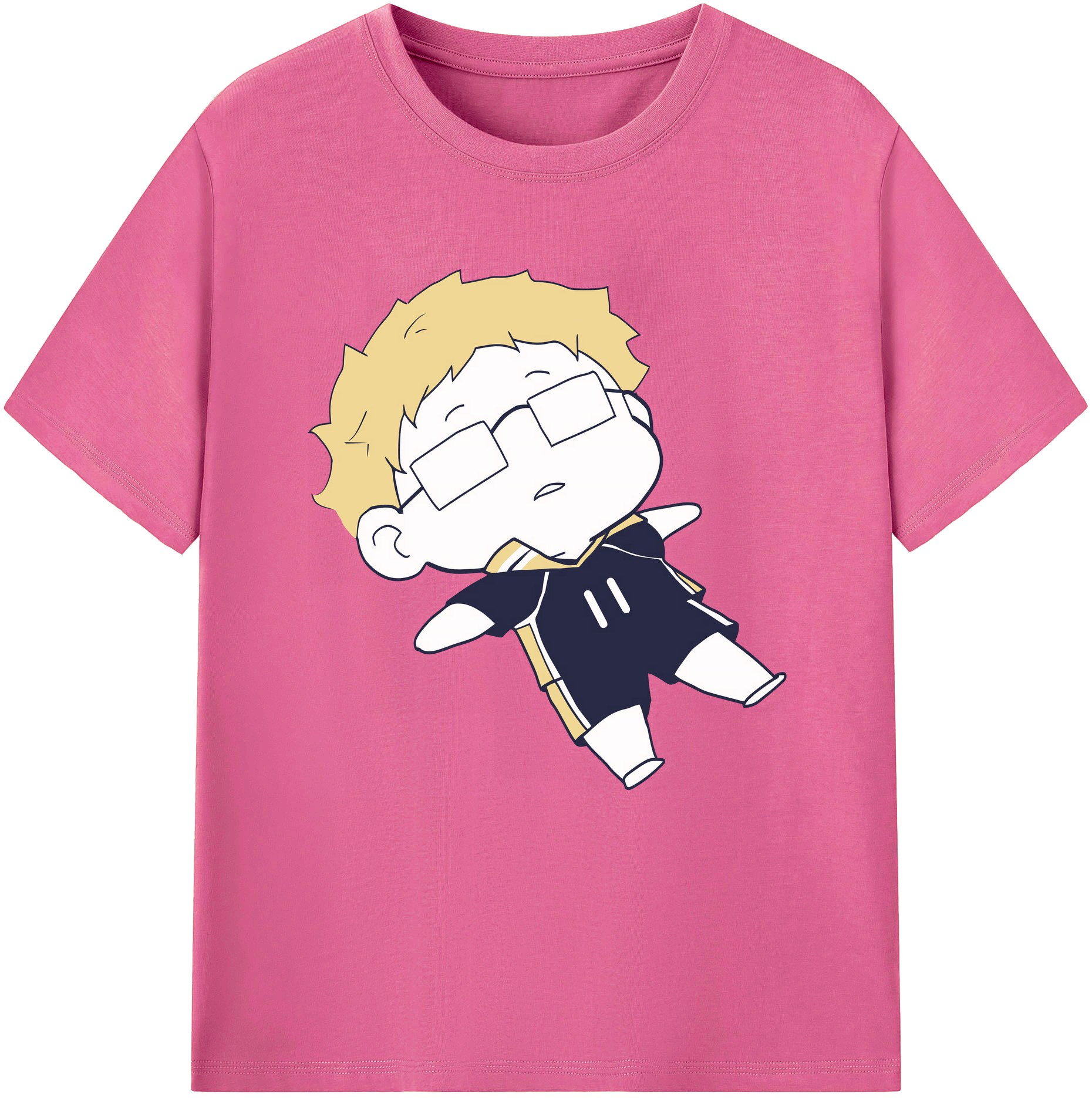 （画像用） ハイキュー!! Haikyu!! レディースカジュアルプリントTシャツ（綿100％）