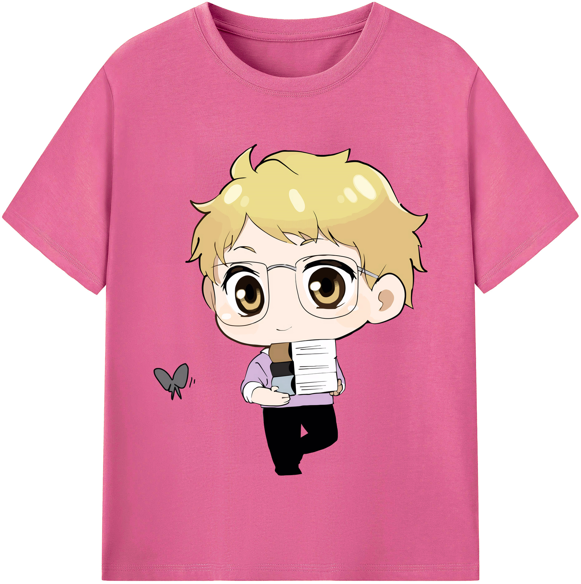 （画像用） ハイキュー!! Haikyu!! レディースカジュアルプリントTシャツ（綿100％）