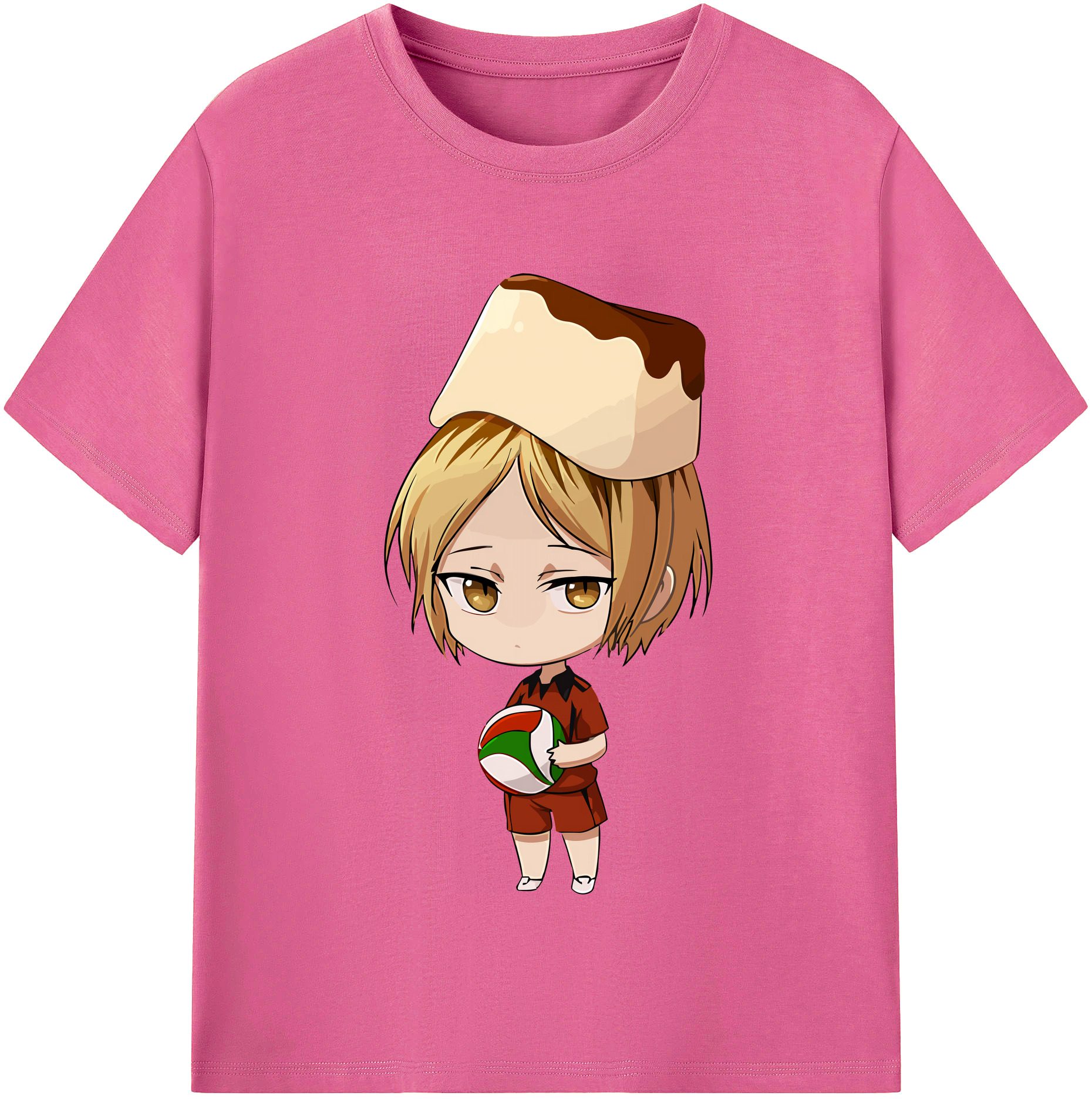 （画像用） ハイキュー!! Haikyu!! レディースカジュアルプリントTシャツ（綿100％）