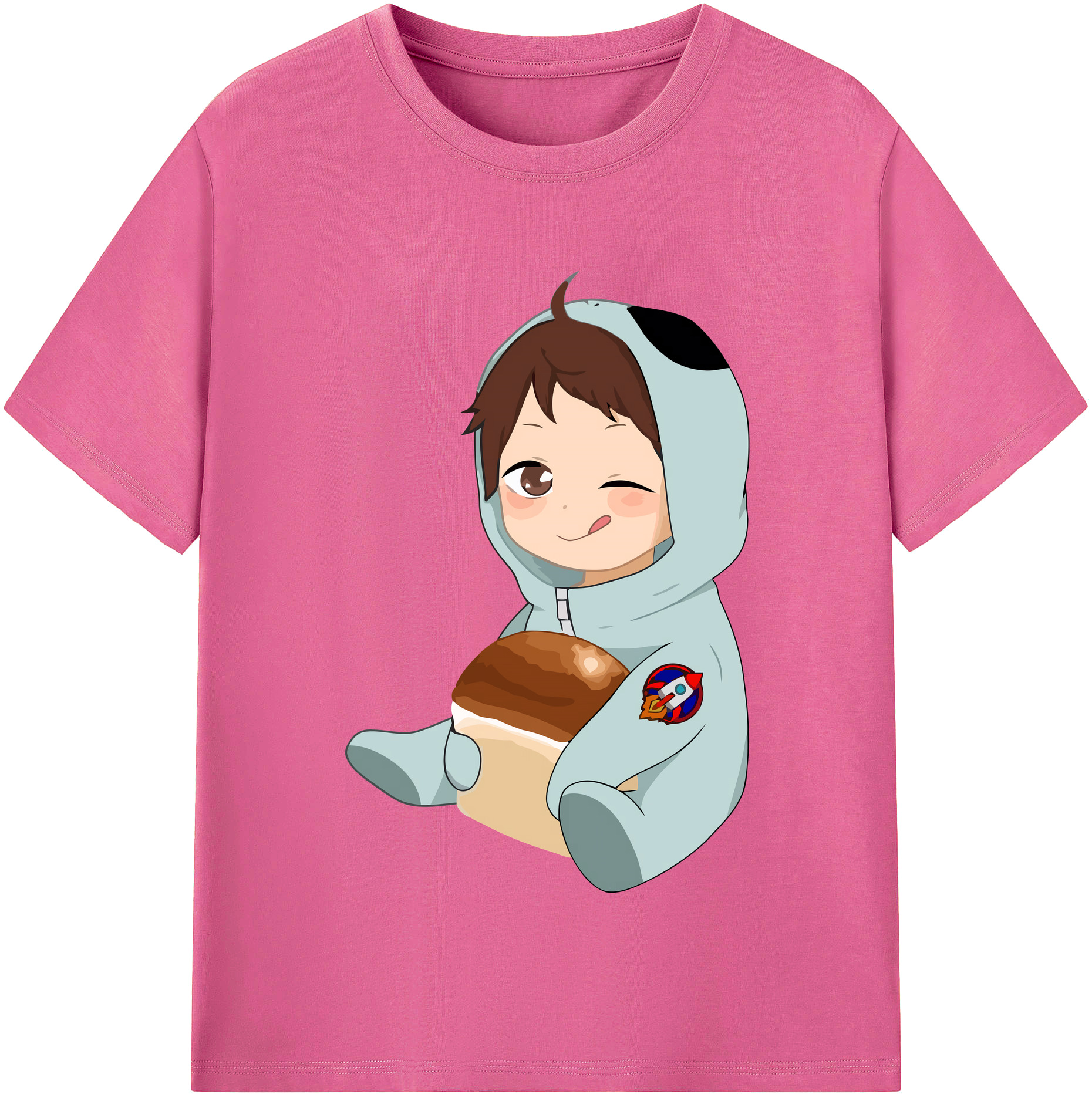 （画像用） ハイキュー!! Haikyu!! レディースカジュアルプリントTシャツ（綿100％）