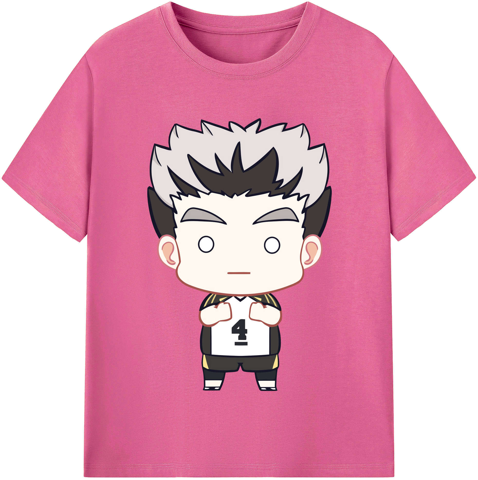 （画像用） ハイキュー!! Haikyu!! レディースカジュアルプリントTシャツ（綿100％）