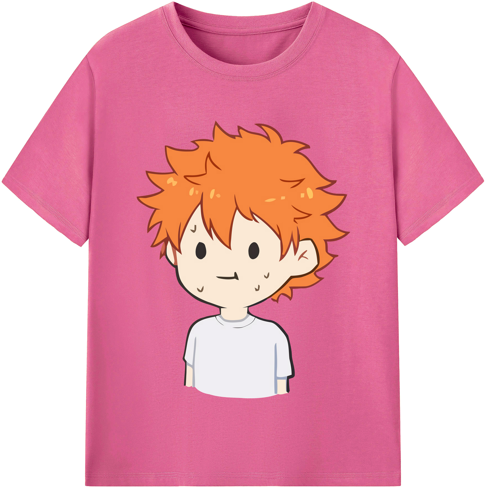 （画像用） ハイキュー!! Haikyu!! レディースカジュアルプリントTシャツ（綿100％）