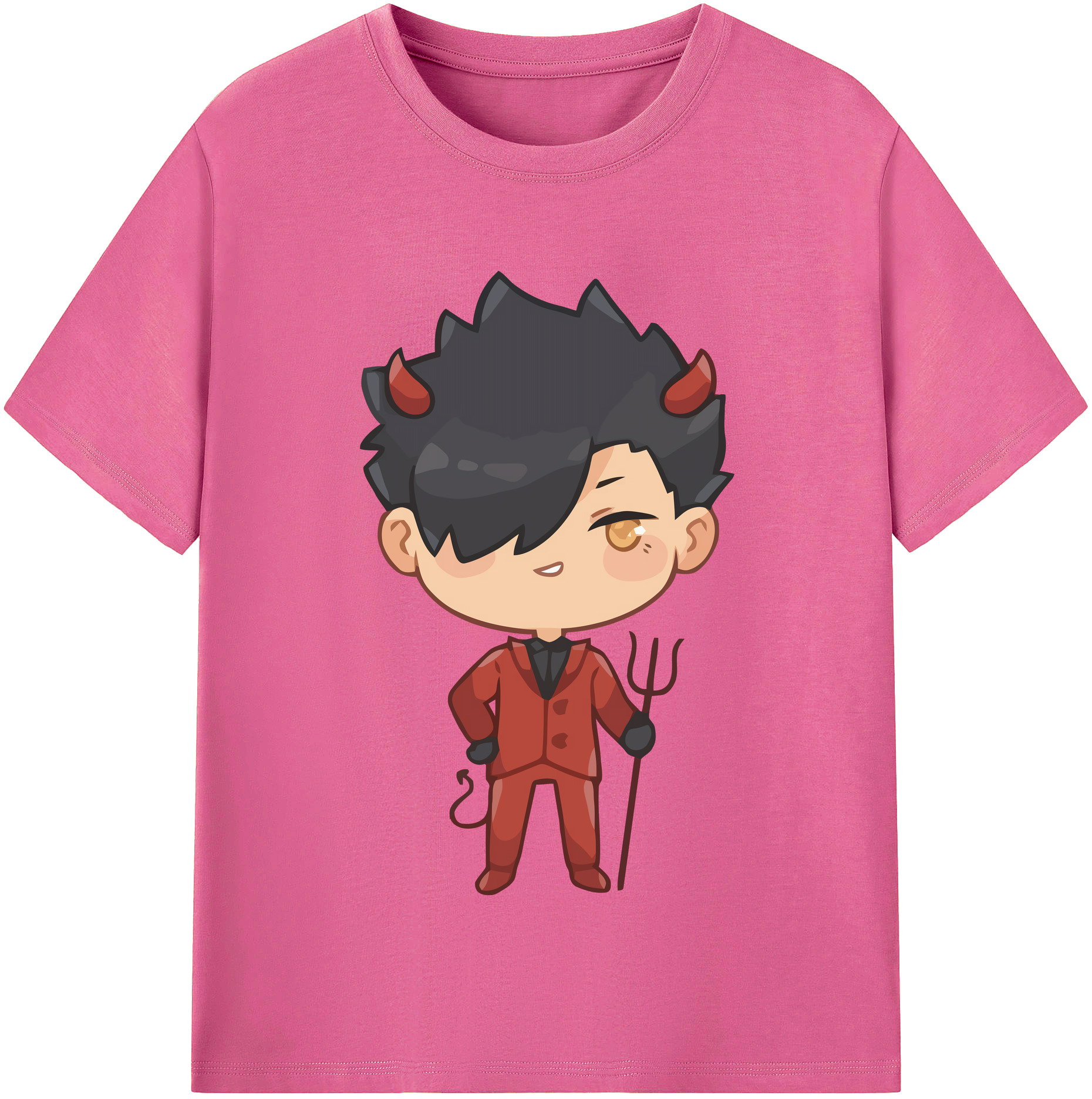 （画像用） ハイキュー!! Haikyu!! レディースカジュアルプリントTシャツ（綿100％）