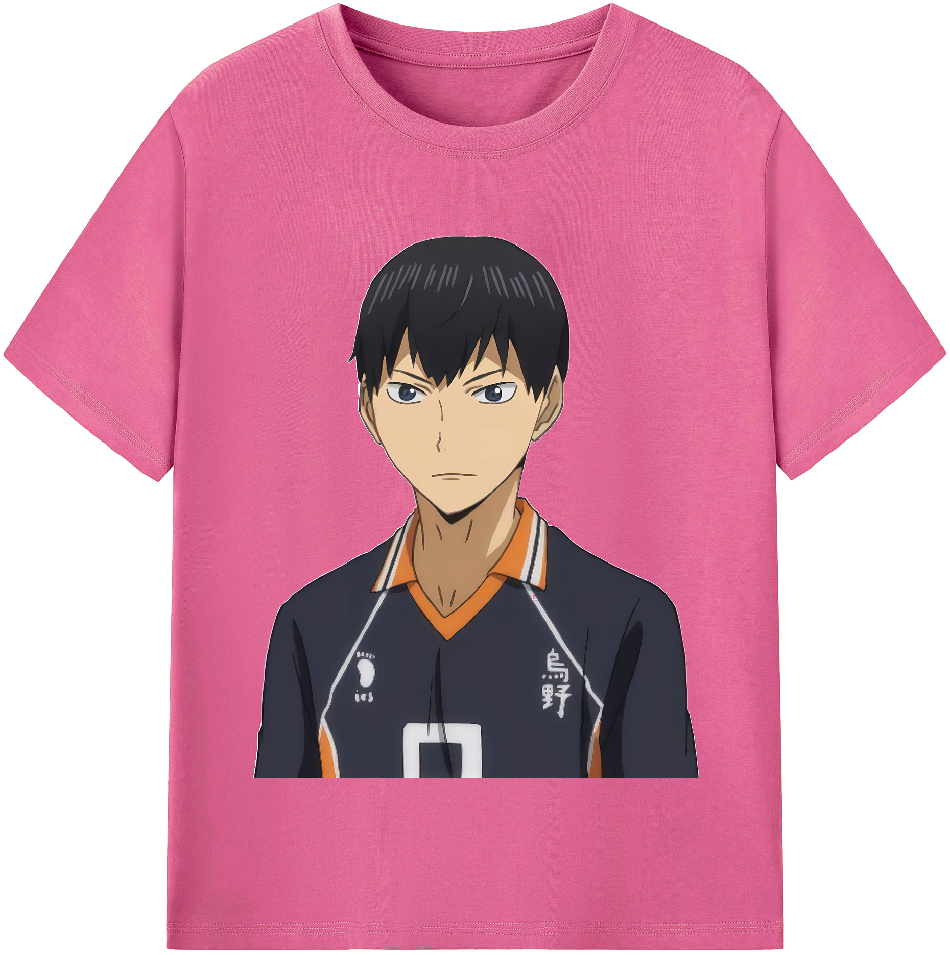 （画像用） ハイキュー!! Haikyu!! レディースカジュアルプリントTシャツ（綿100％）