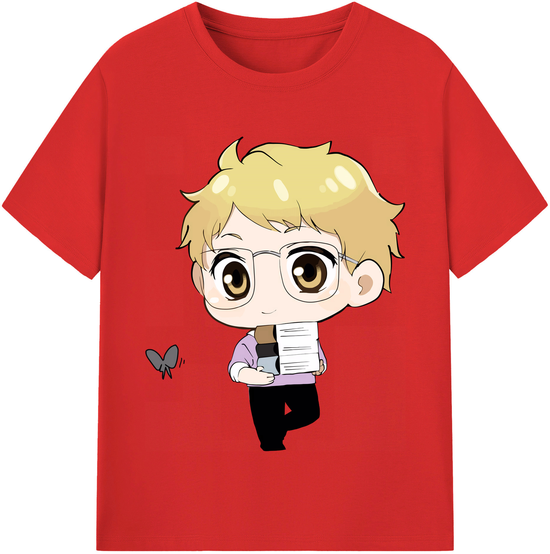 （画像用） ハイキュー!! Haikyu!! レディースカジュアルプリントTシャツ（綿100％）