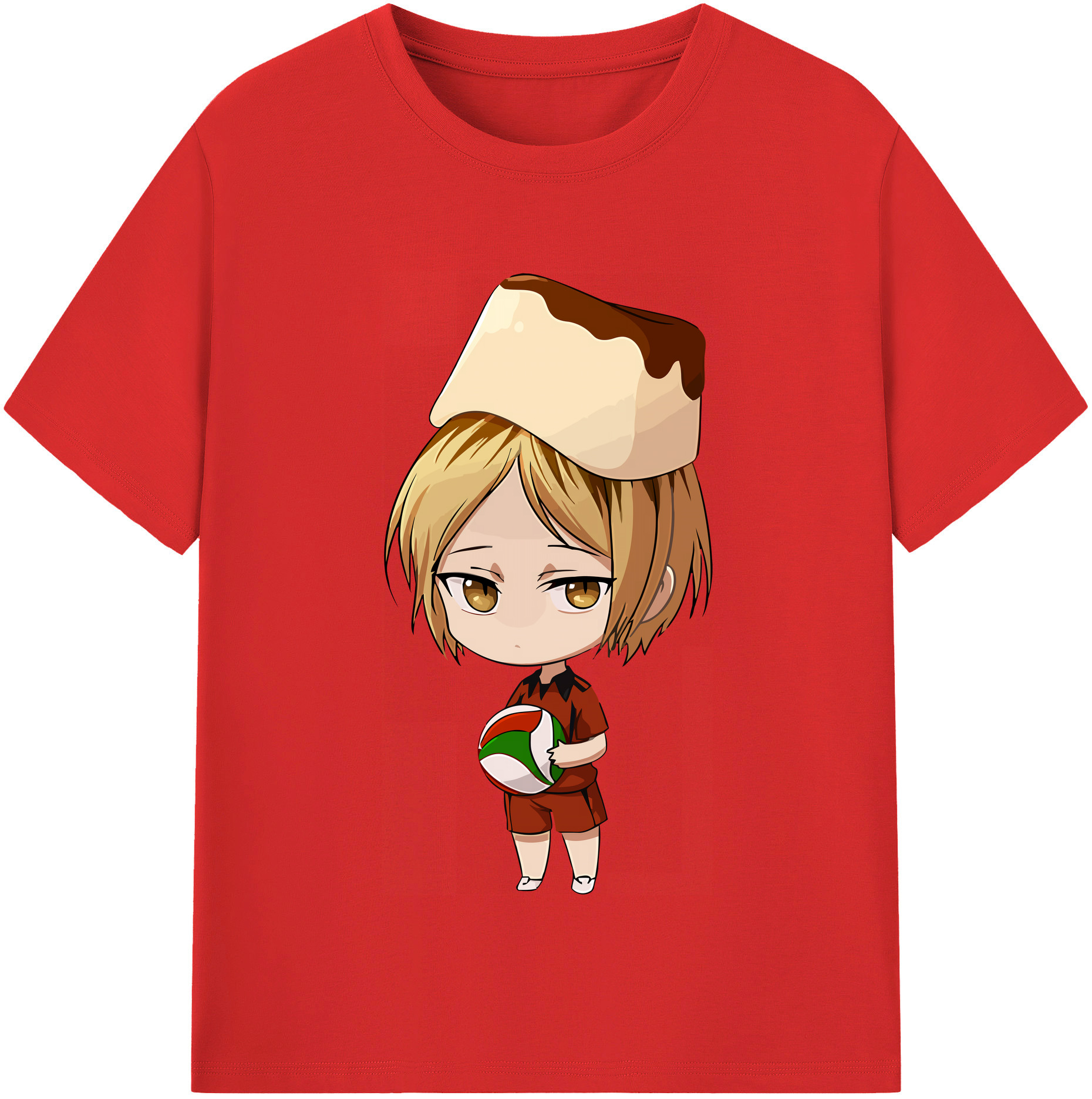 （画像用） ハイキュー!! Haikyu!! レディースカジュアルプリントTシャツ（綿100％）