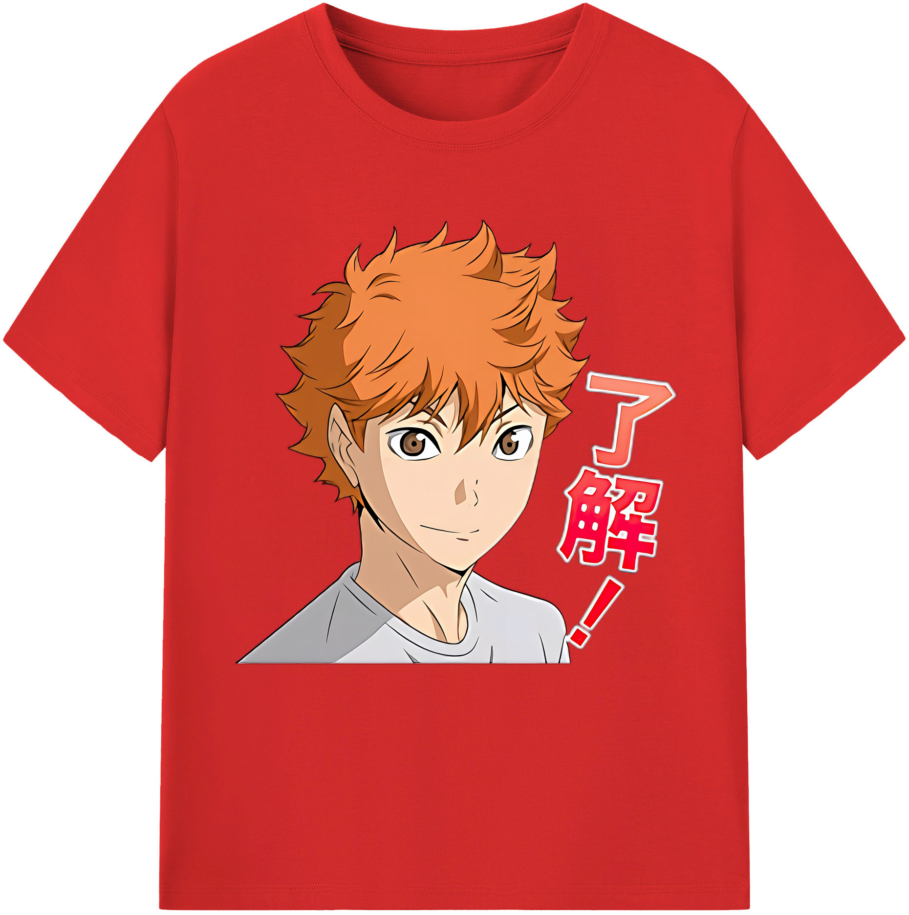 （画像用） ハイキュー!! Haikyu!! レディースカジュアルプリントTシャツ（綿100％）