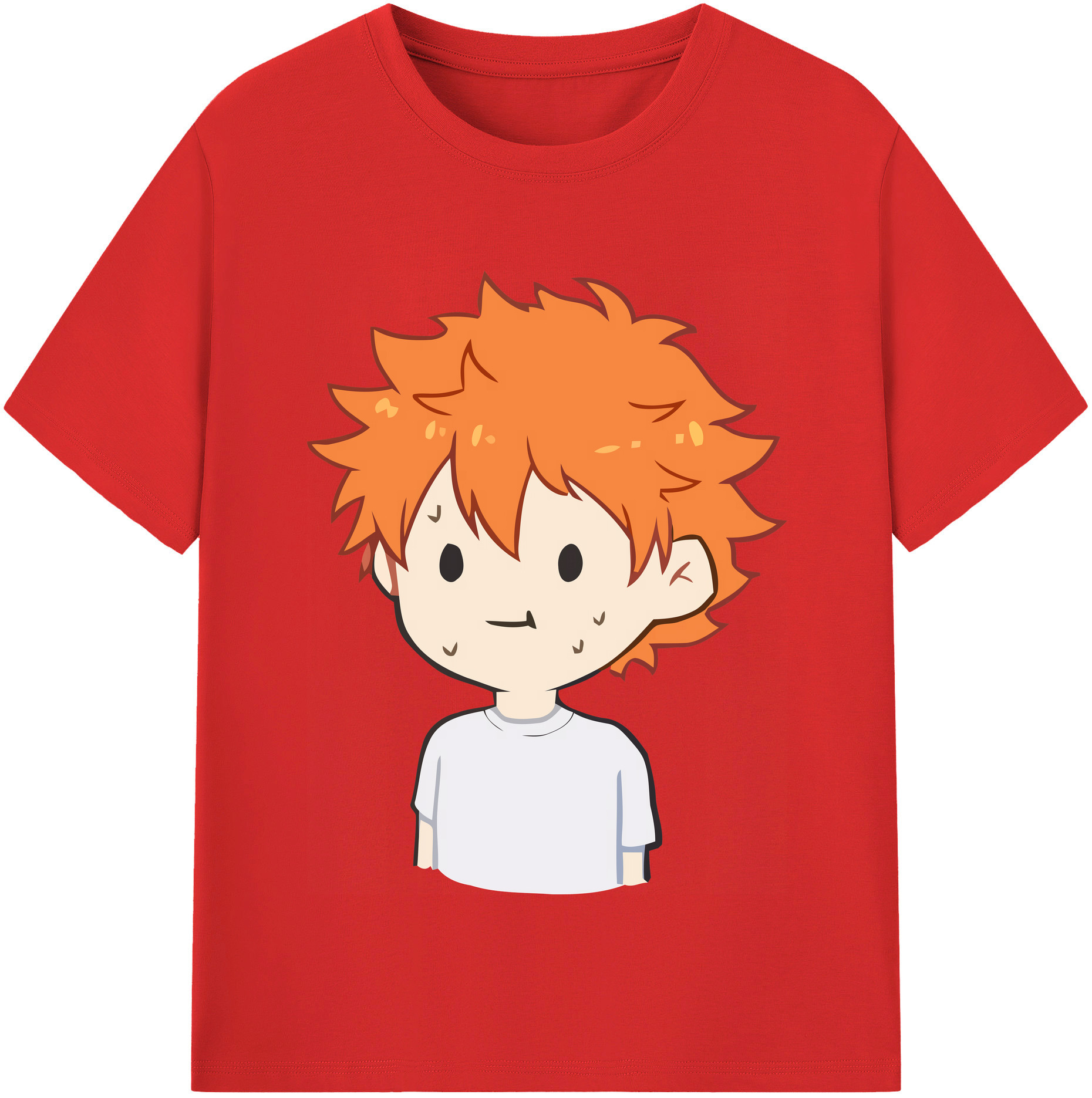 （画像用） ハイキュー!! Haikyu!! レディースカジュアルプリントTシャツ（綿100％）
