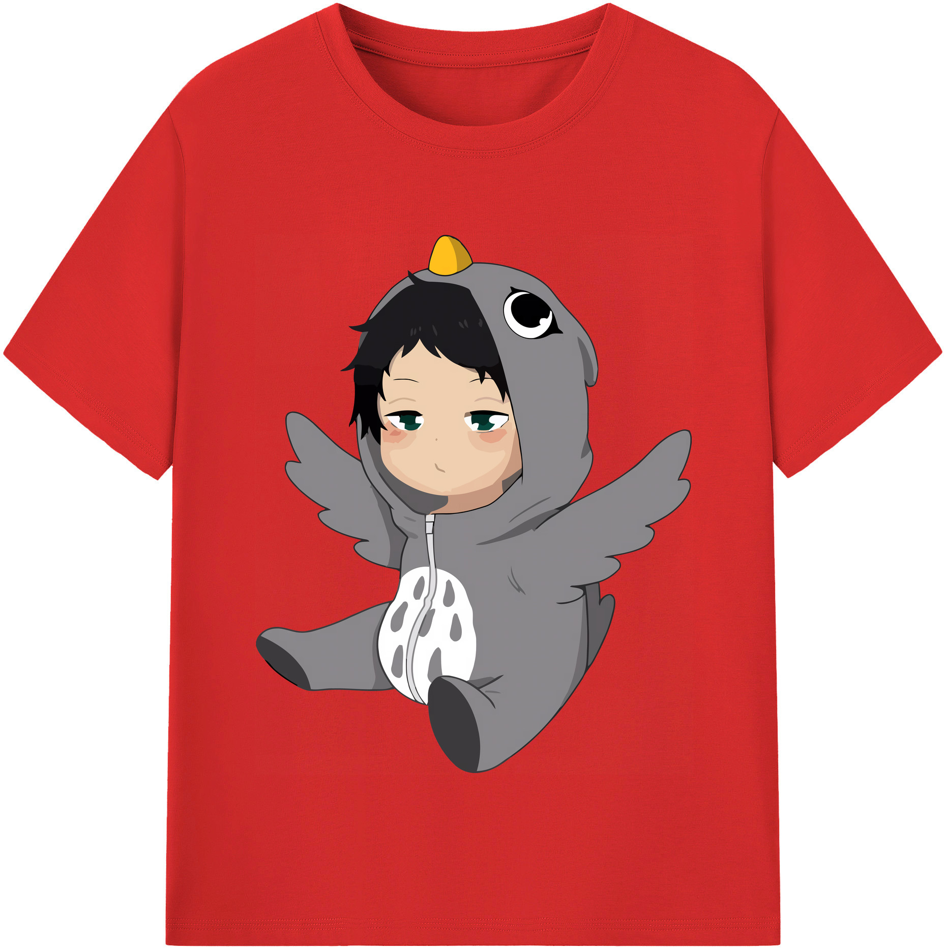（画像用） ハイキュー!! Haikyu!! レディースカジュアルプリントTシャツ（綿100％）