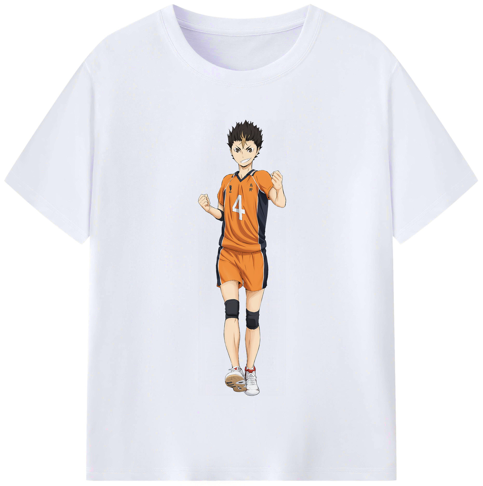 （画像用） ハイキュー!! Haikyu!! レディースカジュアルプリントTシャツ（綿100％）