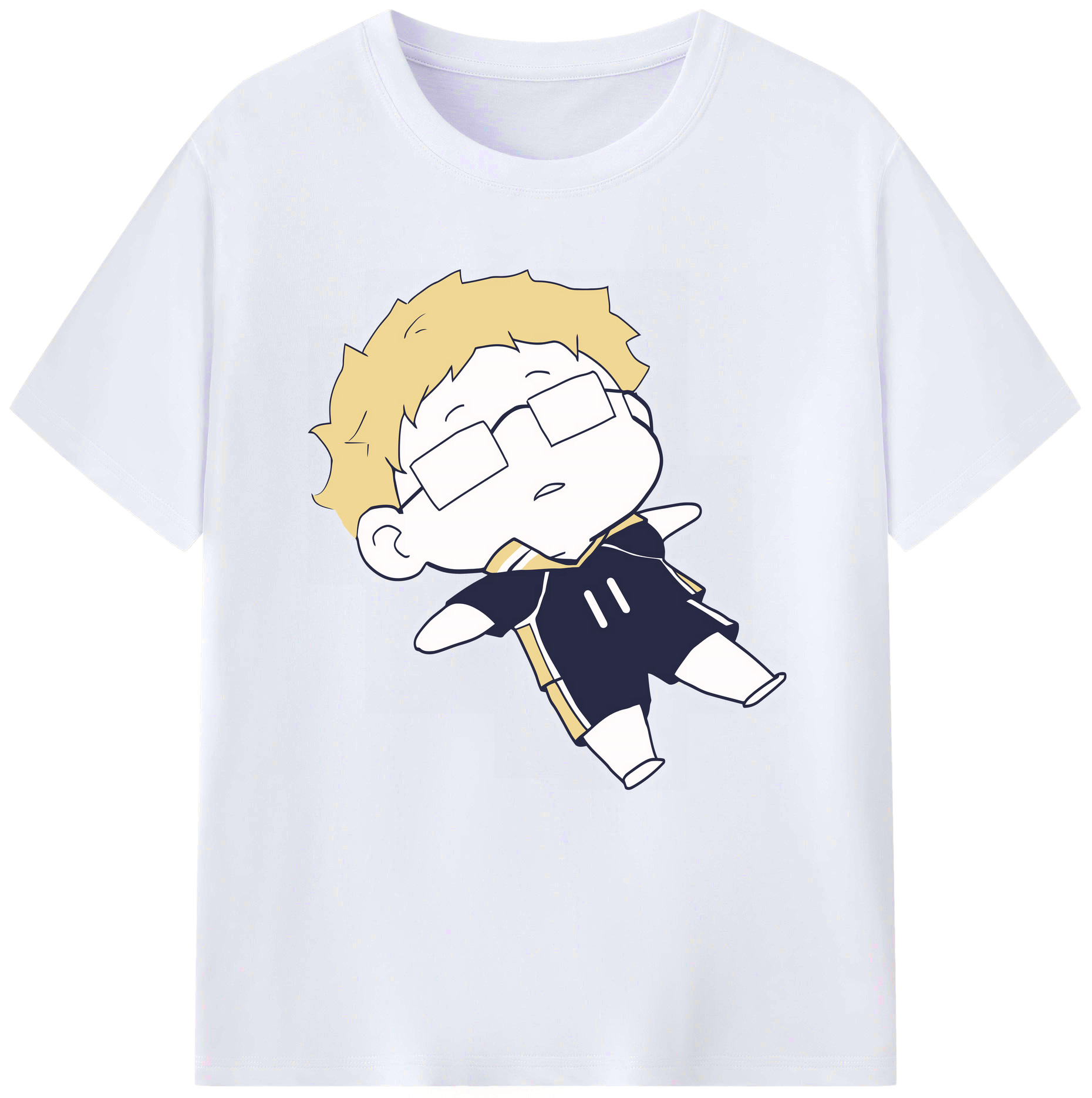 （画像用） ハイキュー!! Haikyu!! レディースカジュアルプリントTシャツ（綿100％）