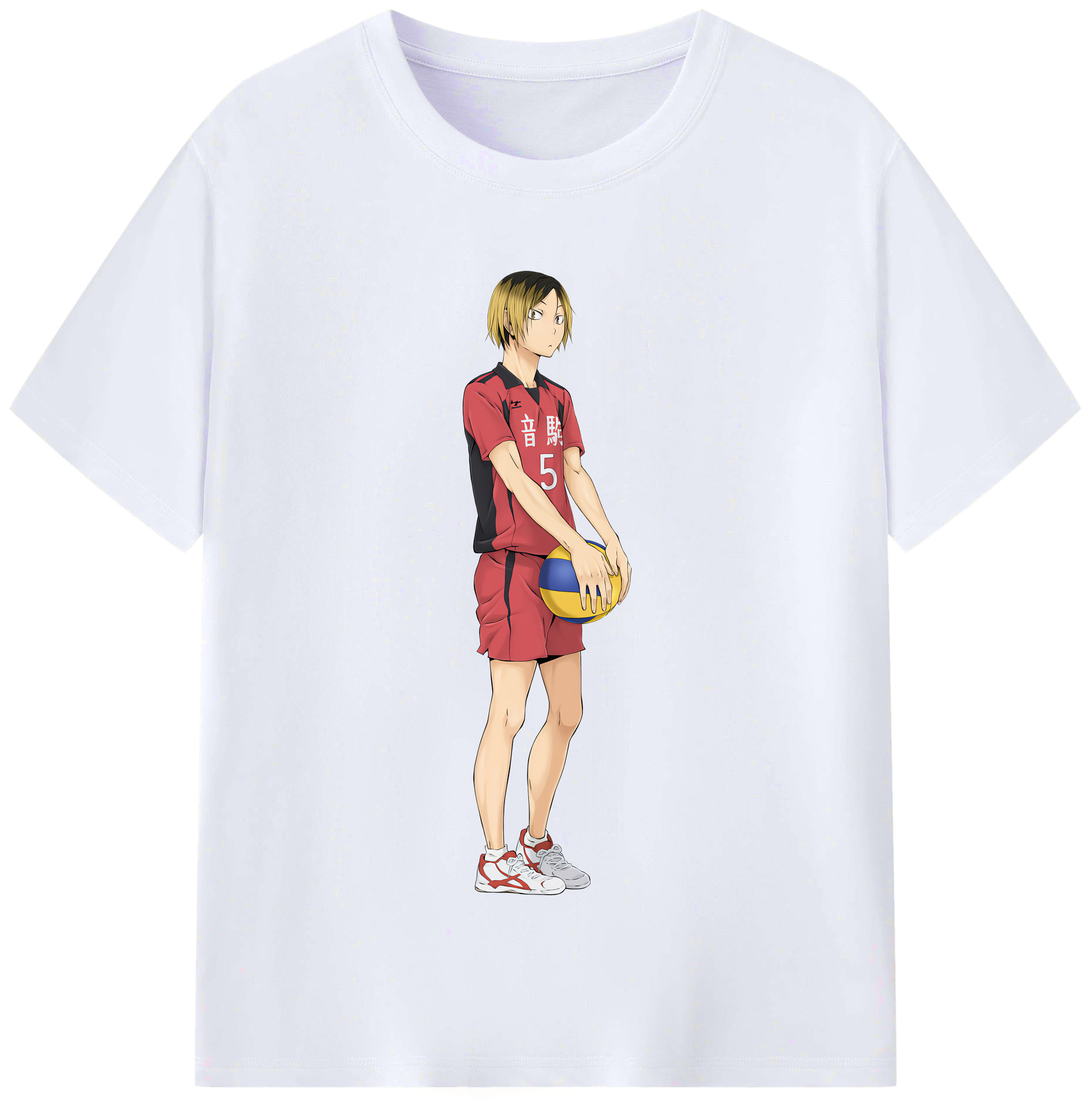 （画像用） ハイキュー!! Haikyu!! レディースカジュアルプリントTシャツ（綿100％）