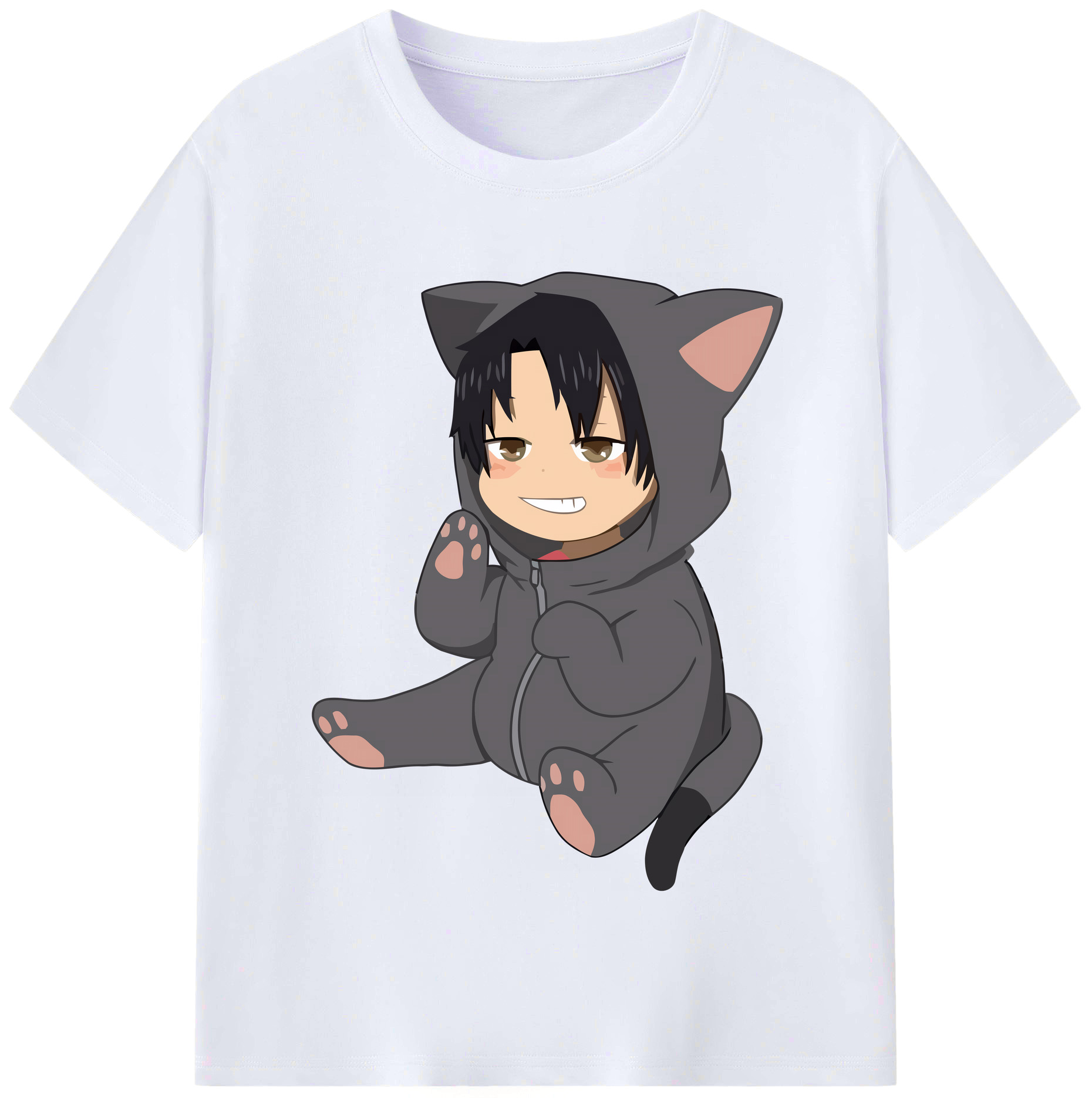 （画像用） ハイキュー!! Haikyu!! レディースカジュアルプリントTシャツ（綿100％）