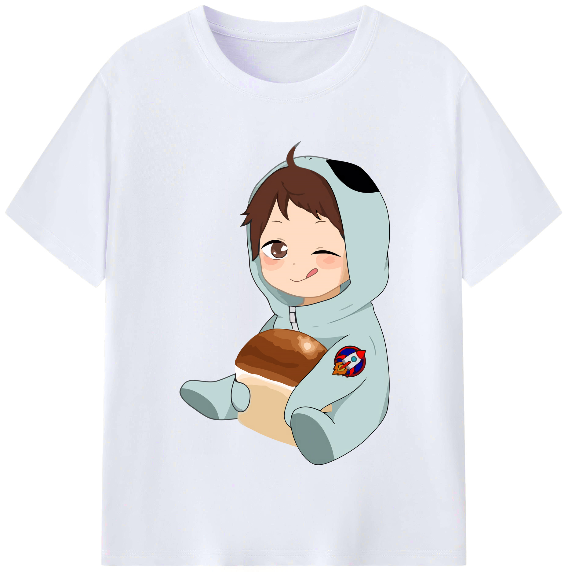 （画像用） ハイキュー!! Haikyu!! レディースカジュアルプリントTシャツ（綿100％）