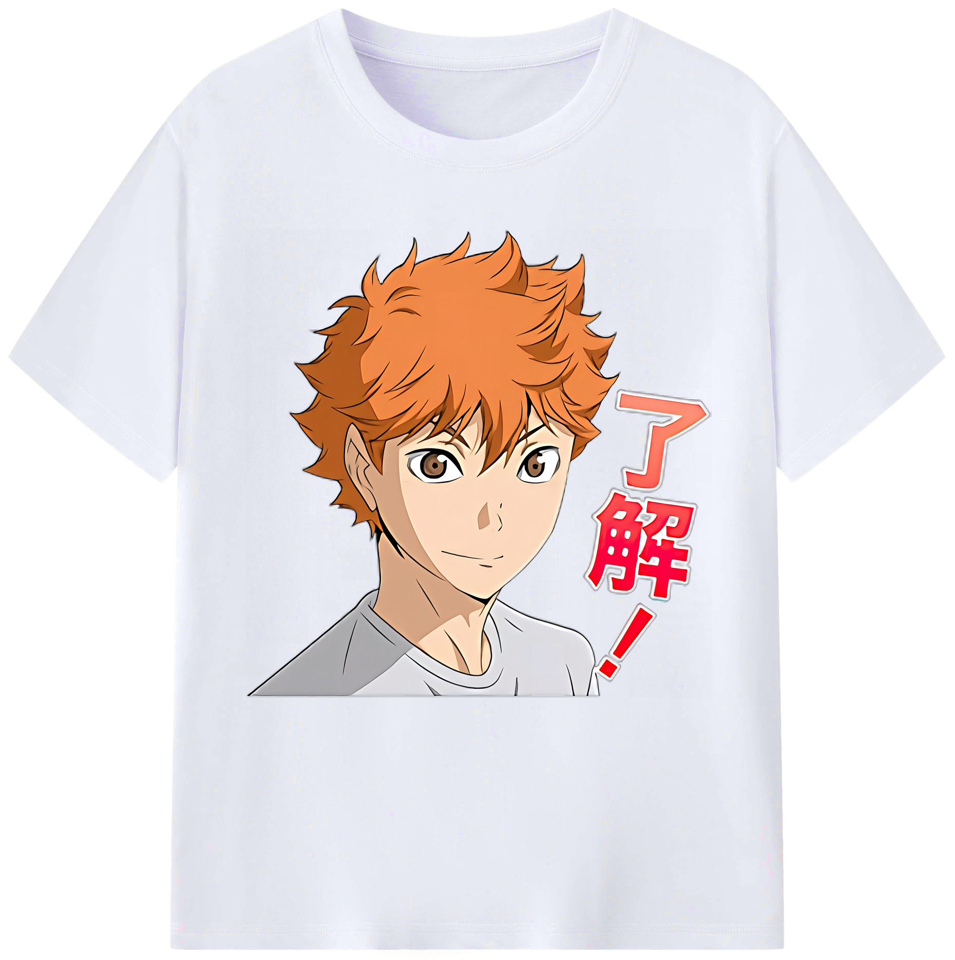 （画像用） ハイキュー!! Haikyu!! レディースカジュアルプリントTシャツ（綿100％）