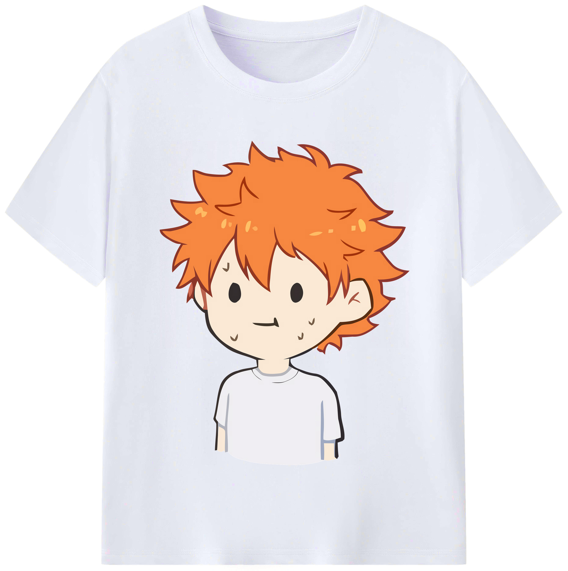 （画像用） ハイキュー!! Haikyu!! レディースカジュアルプリントTシャツ（綿100％）