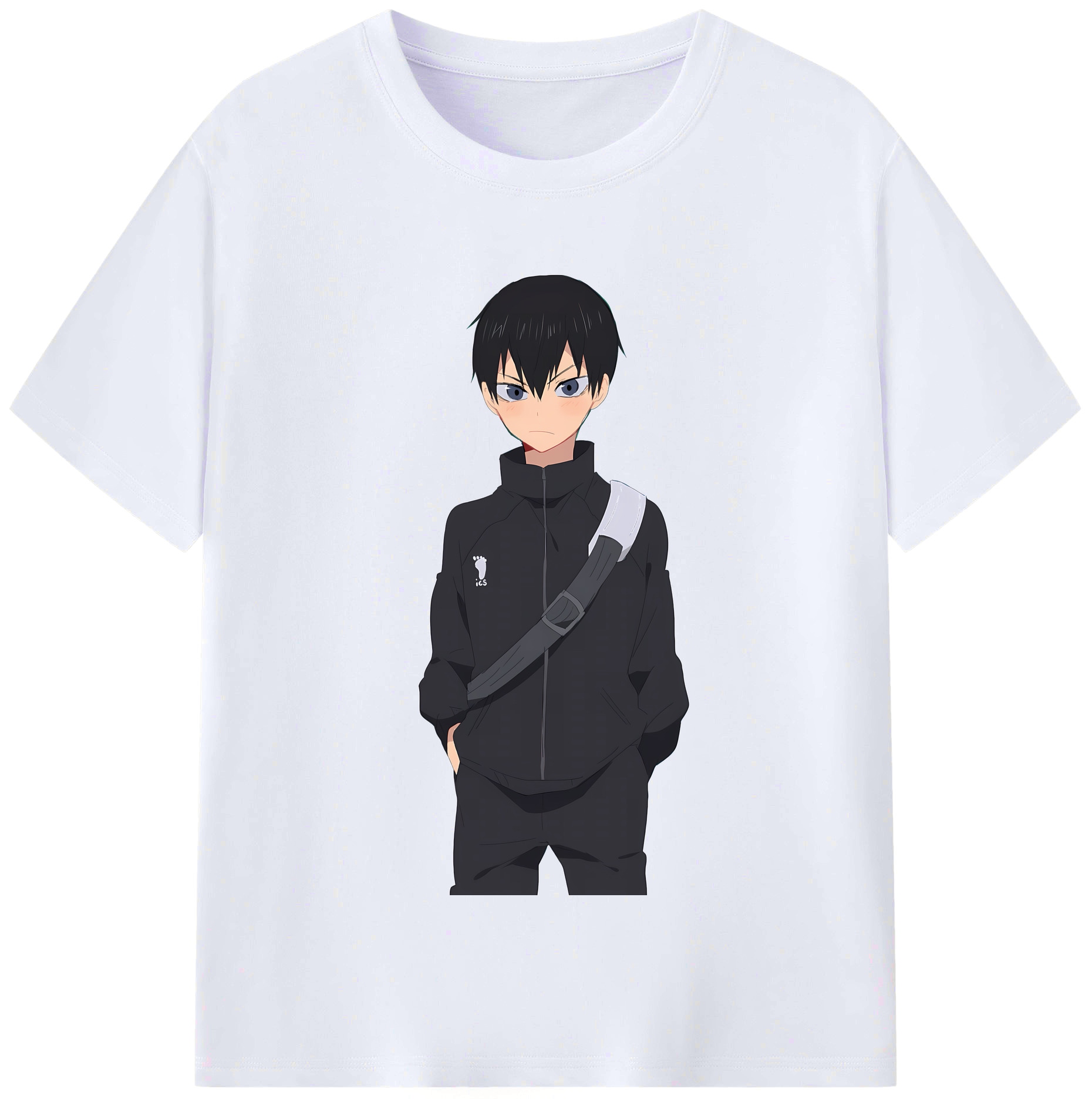 （画像用） ハイキュー!! Haikyu!! レディースカジュアルプリントTシャツ（綿100％）