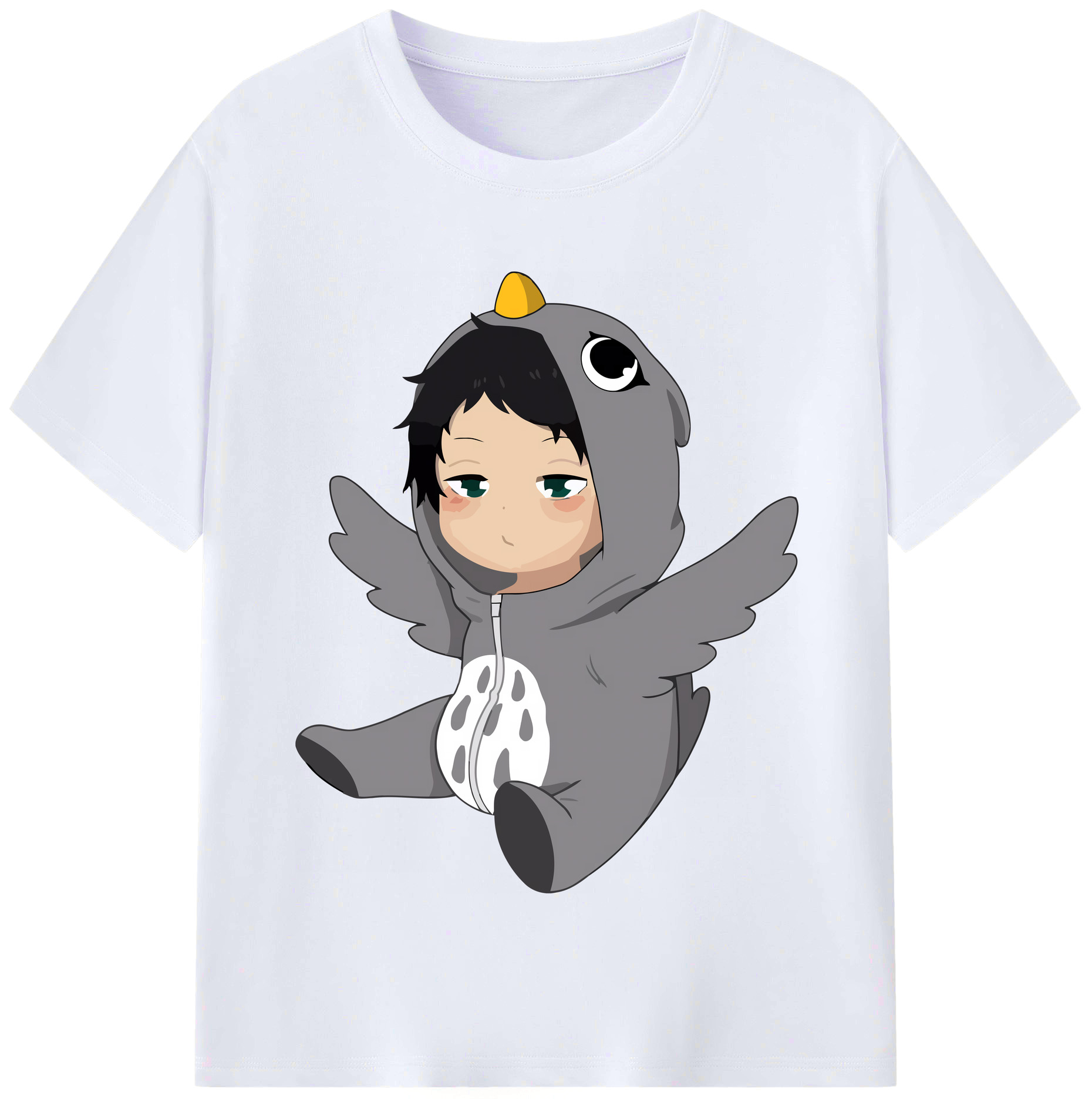 （画像用） ハイキュー!! Haikyu!! レディースカジュアルプリントTシャツ（綿100％）